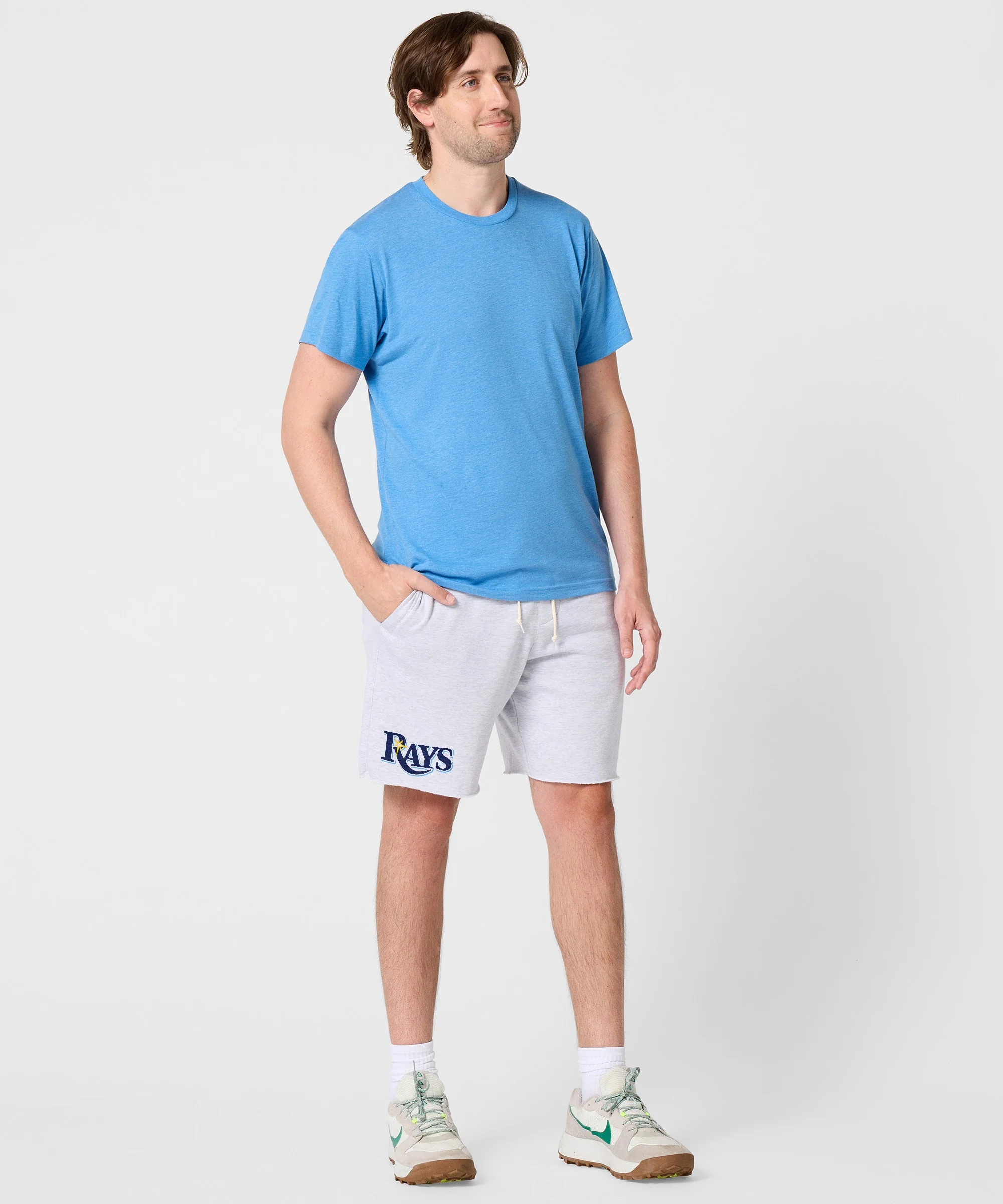 Tampa Bay Rays Jersey Logo '19 Sweat Shorts - Image 5