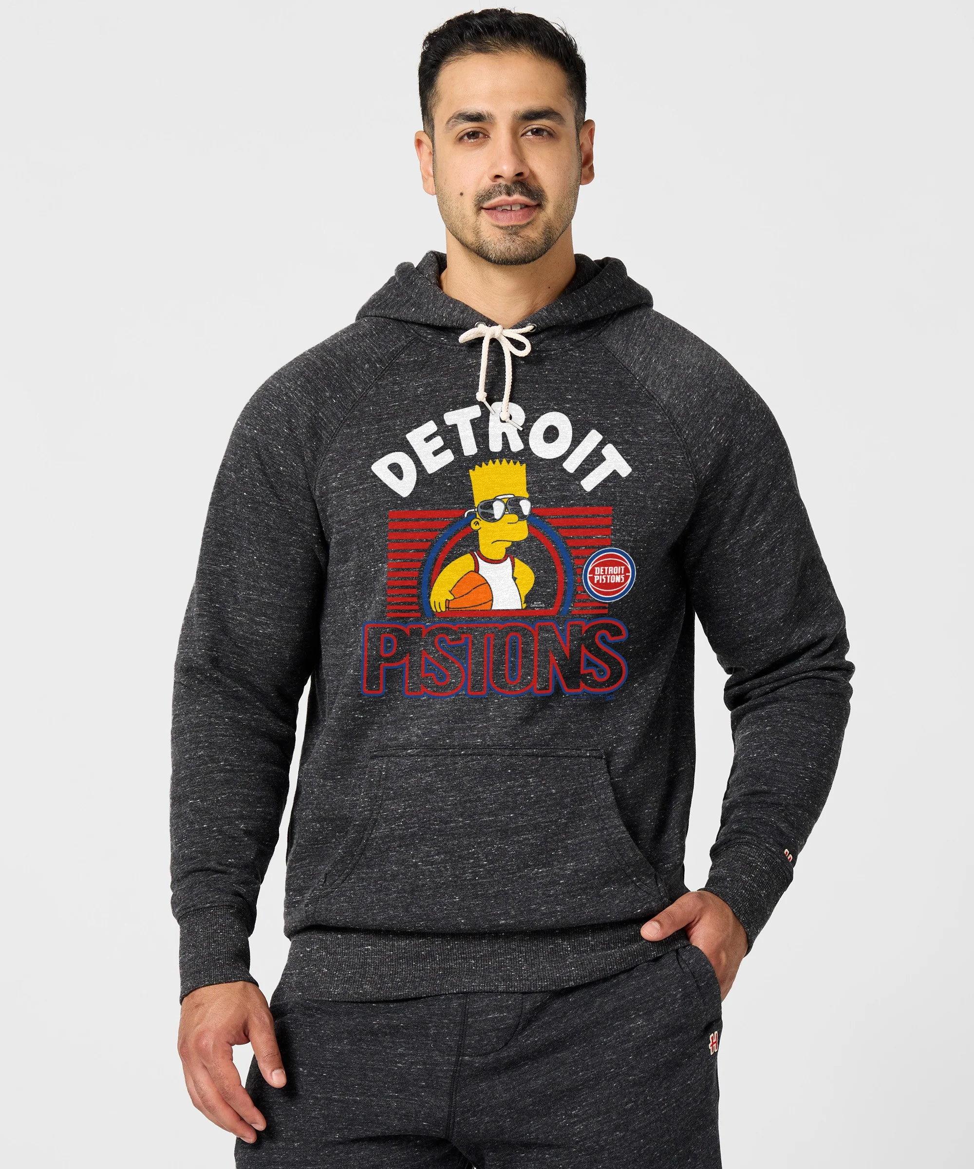 The Simpsons Bart x Detroit Pistons Hoodie - Image 3