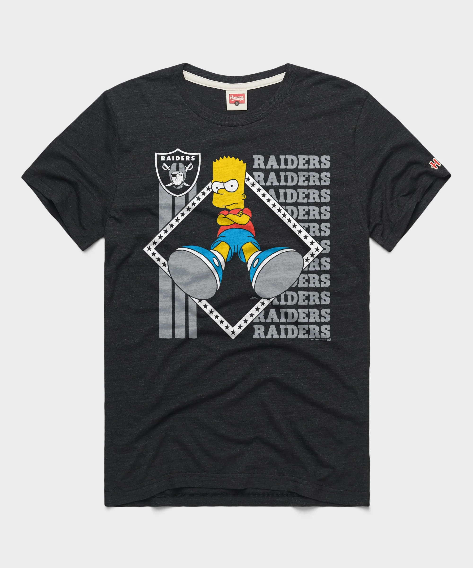 The Simpsons Bart x Las Vegas Raiders