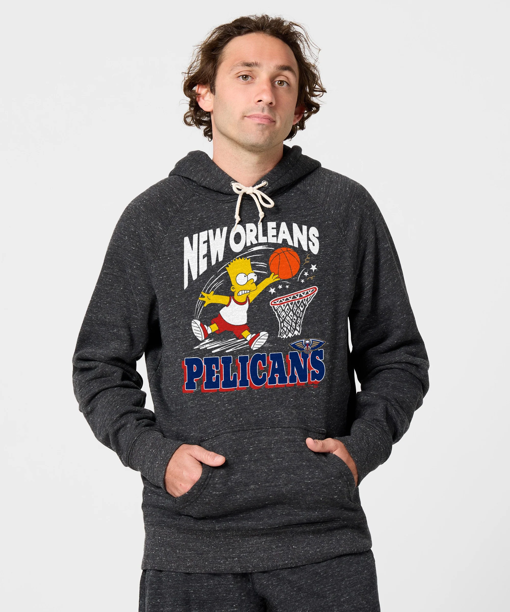 The Simpsons Bart x New Orleans Pelicans Hoodie - Image 3
