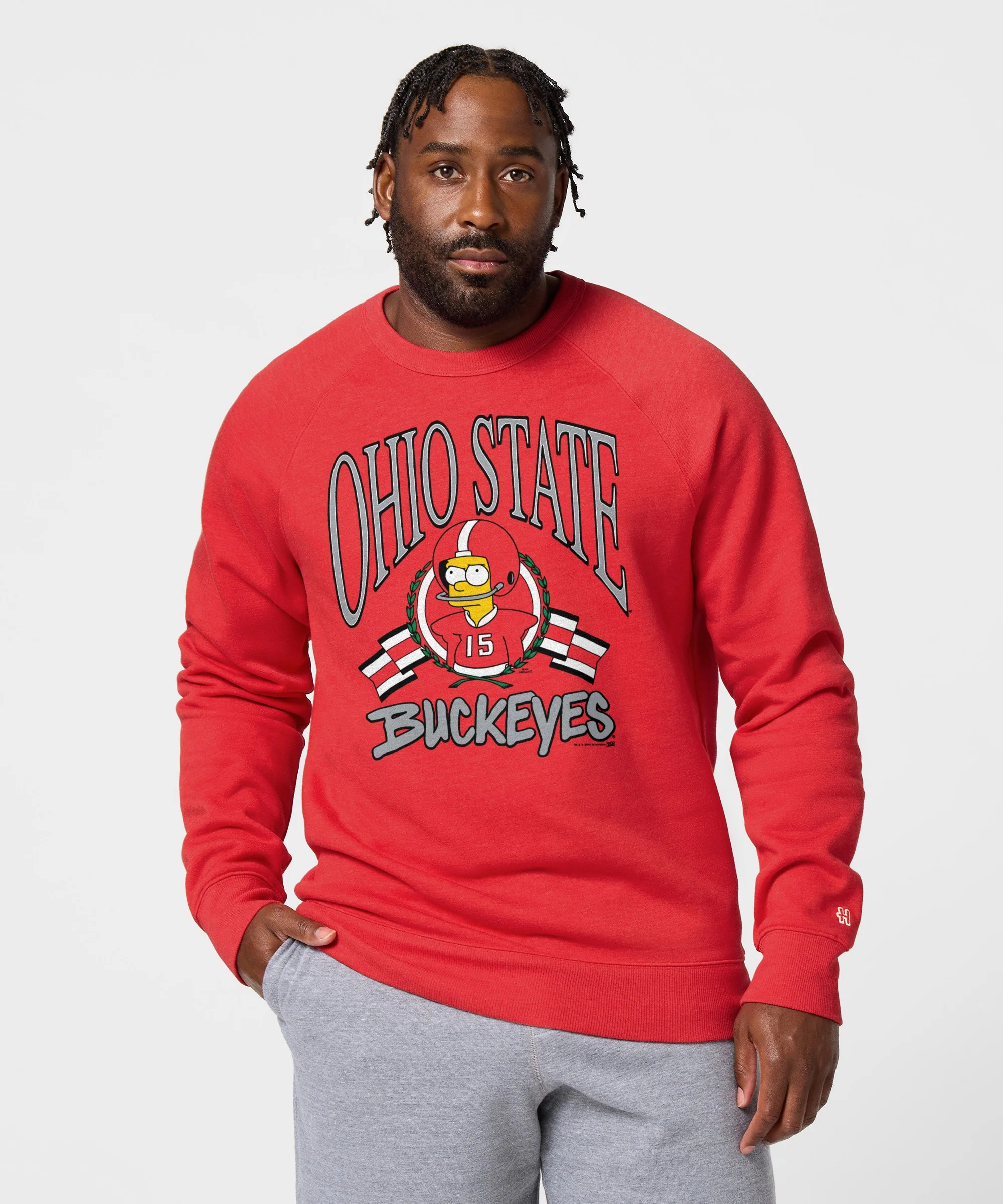 The Simpsons Bart x Ohio State Crewneck - Image 3
