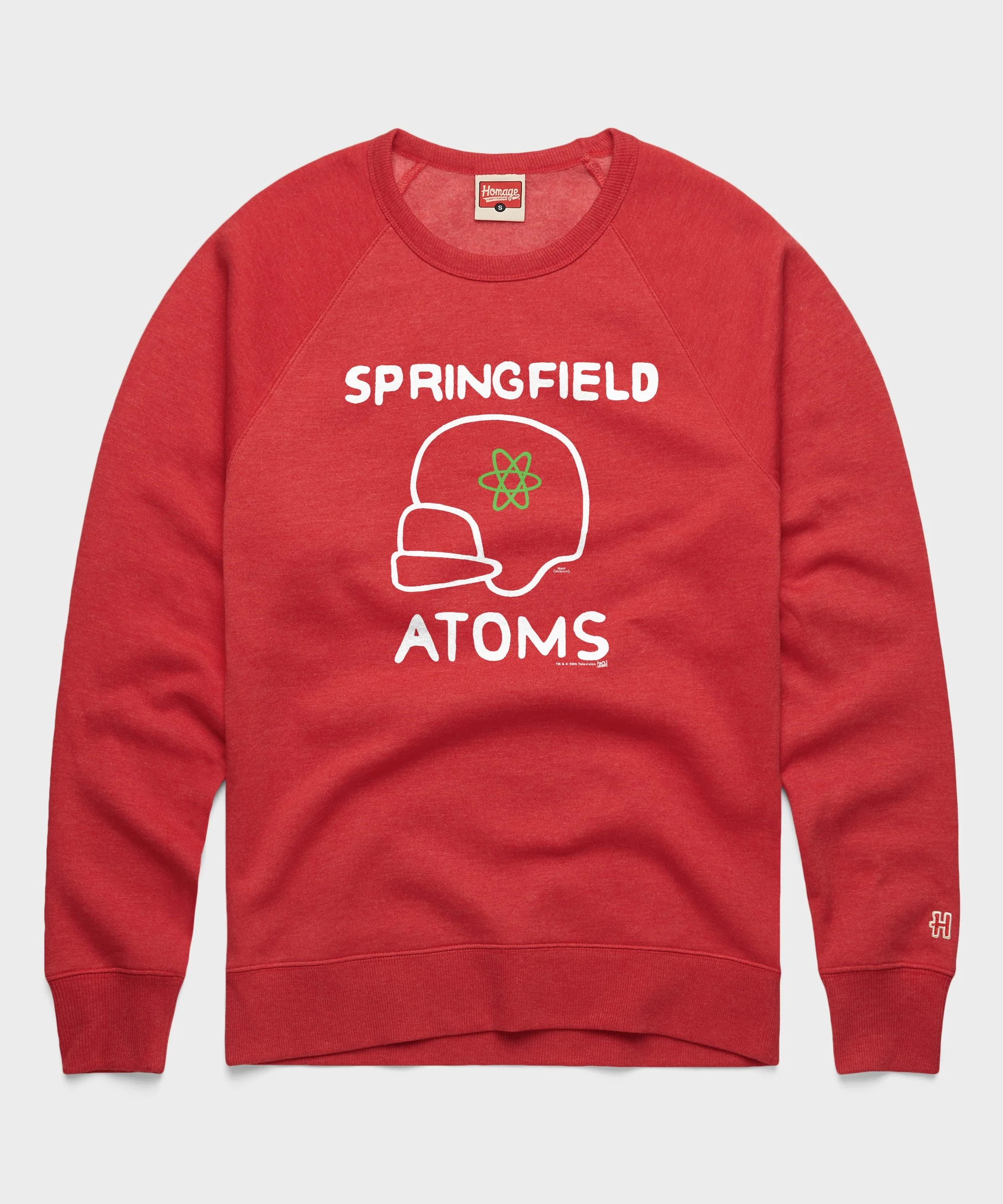 The Simpsons Springfield Atoms Crewneck
