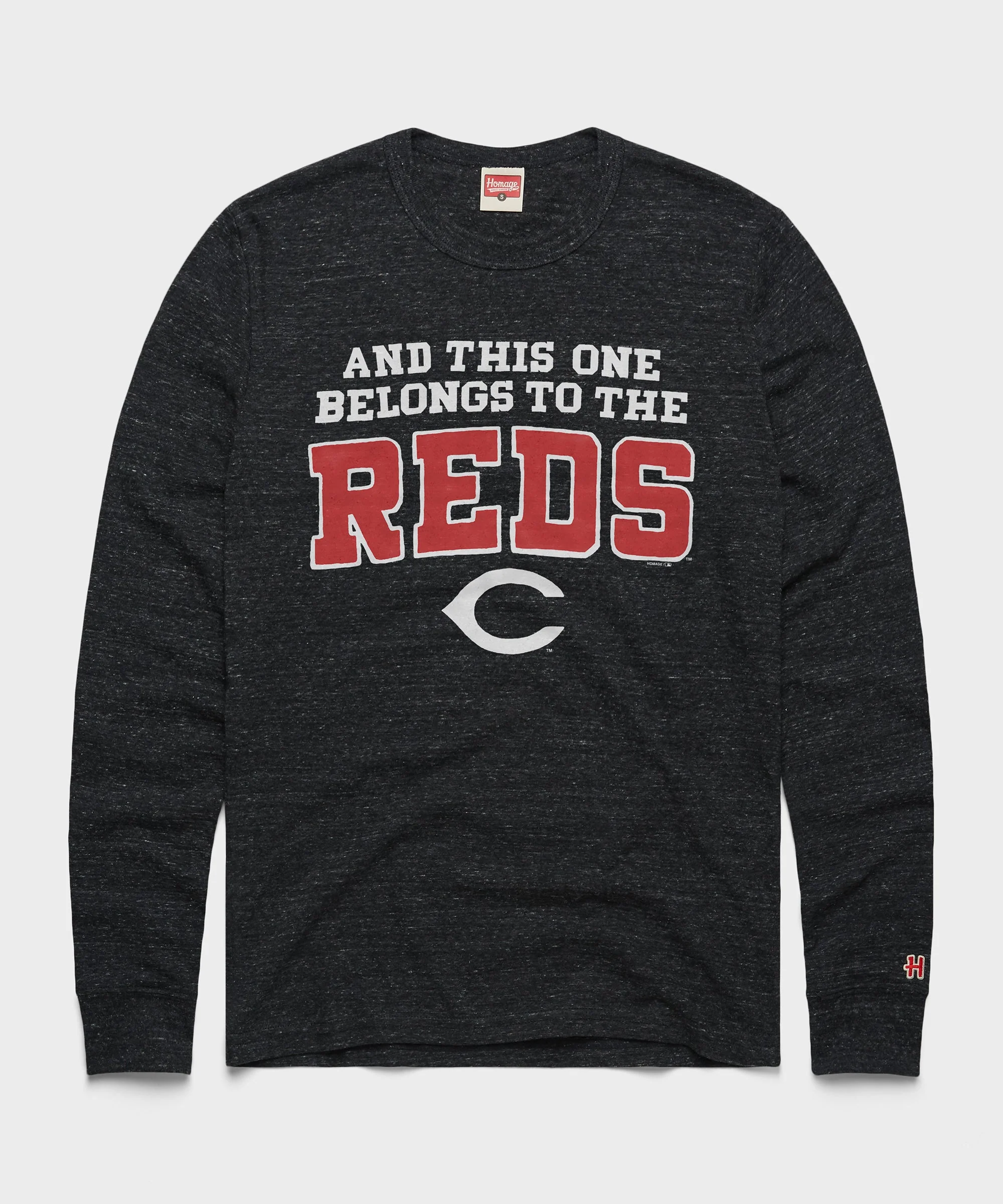 This One Belongs To The Reds Long Sleeve Tee