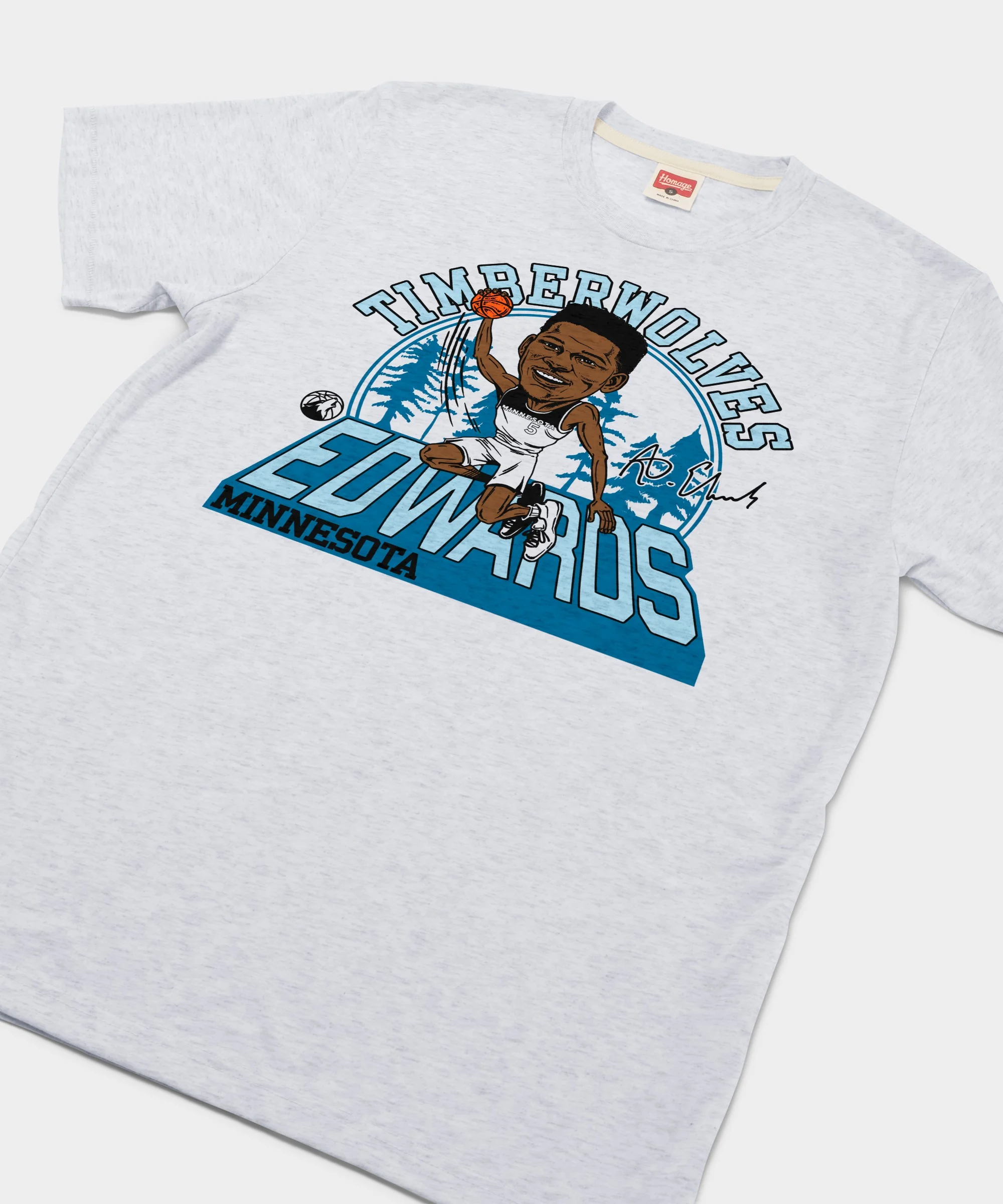 Timberwolves Anthony Edwards Signature City Edition 2024 - Image 2