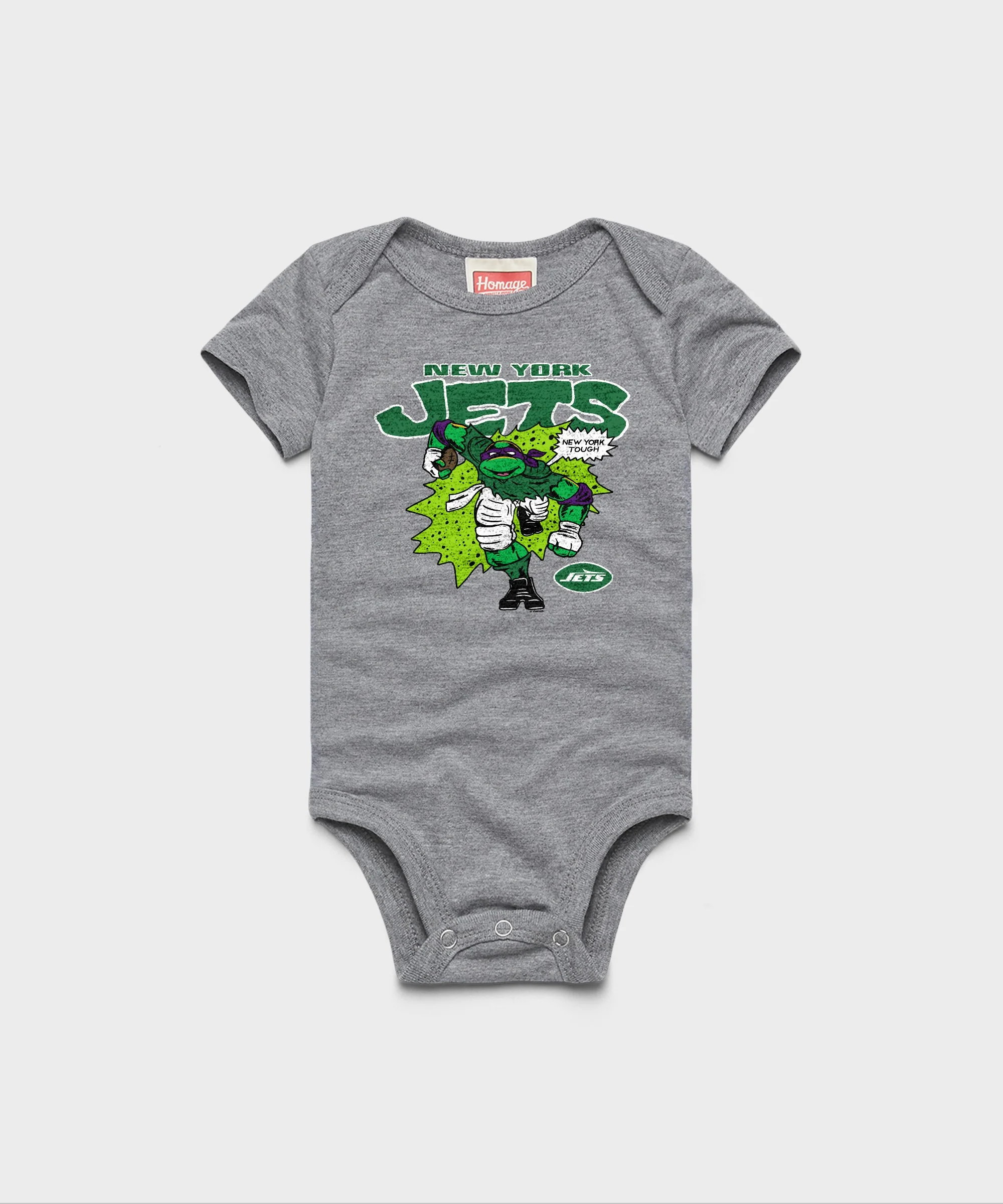 TMNT Donatello x New York Jets Baby One Piece