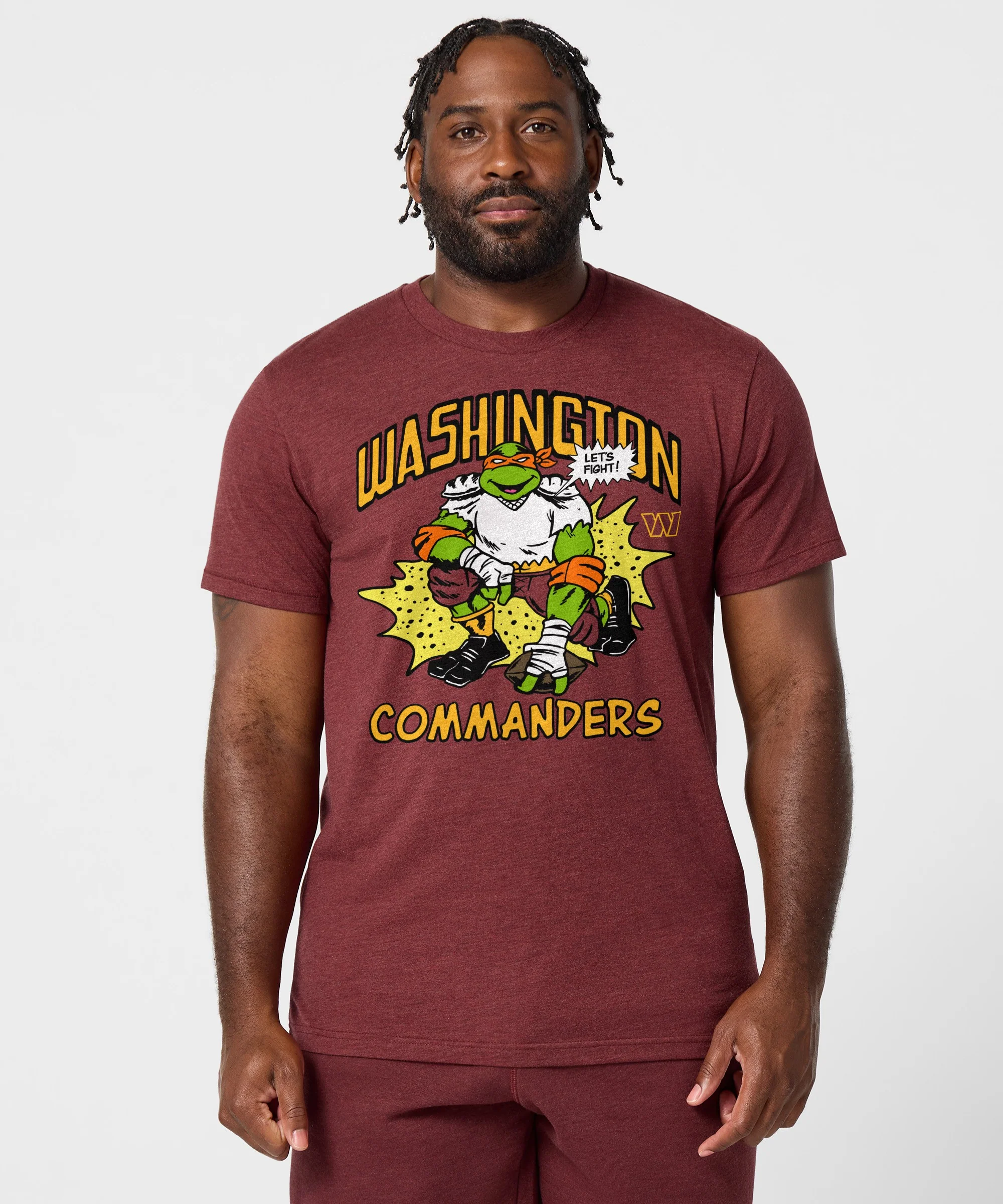 TMNT Michelangelo x Washington Commanders - Image 3