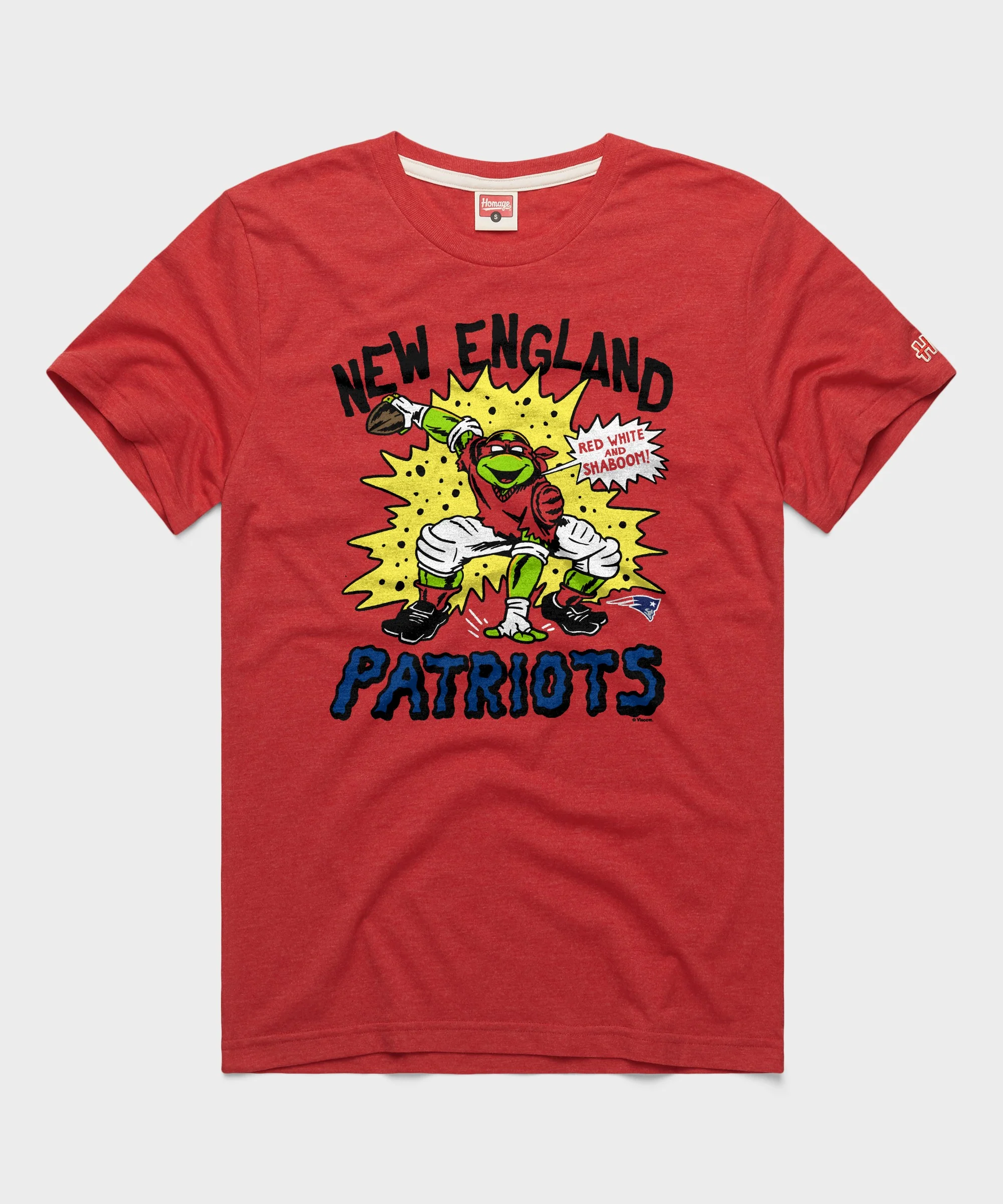 TMNT Raphael x New England Patriots