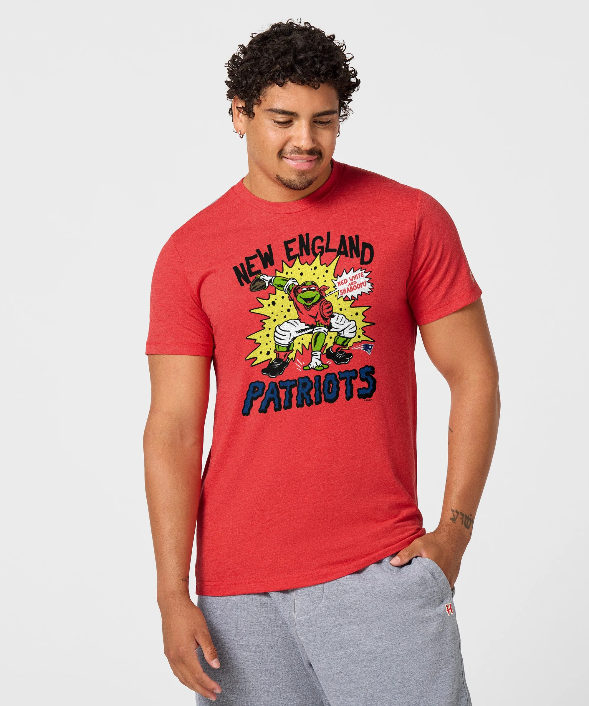 TMNT Raphael x New England Patriots - Image 3