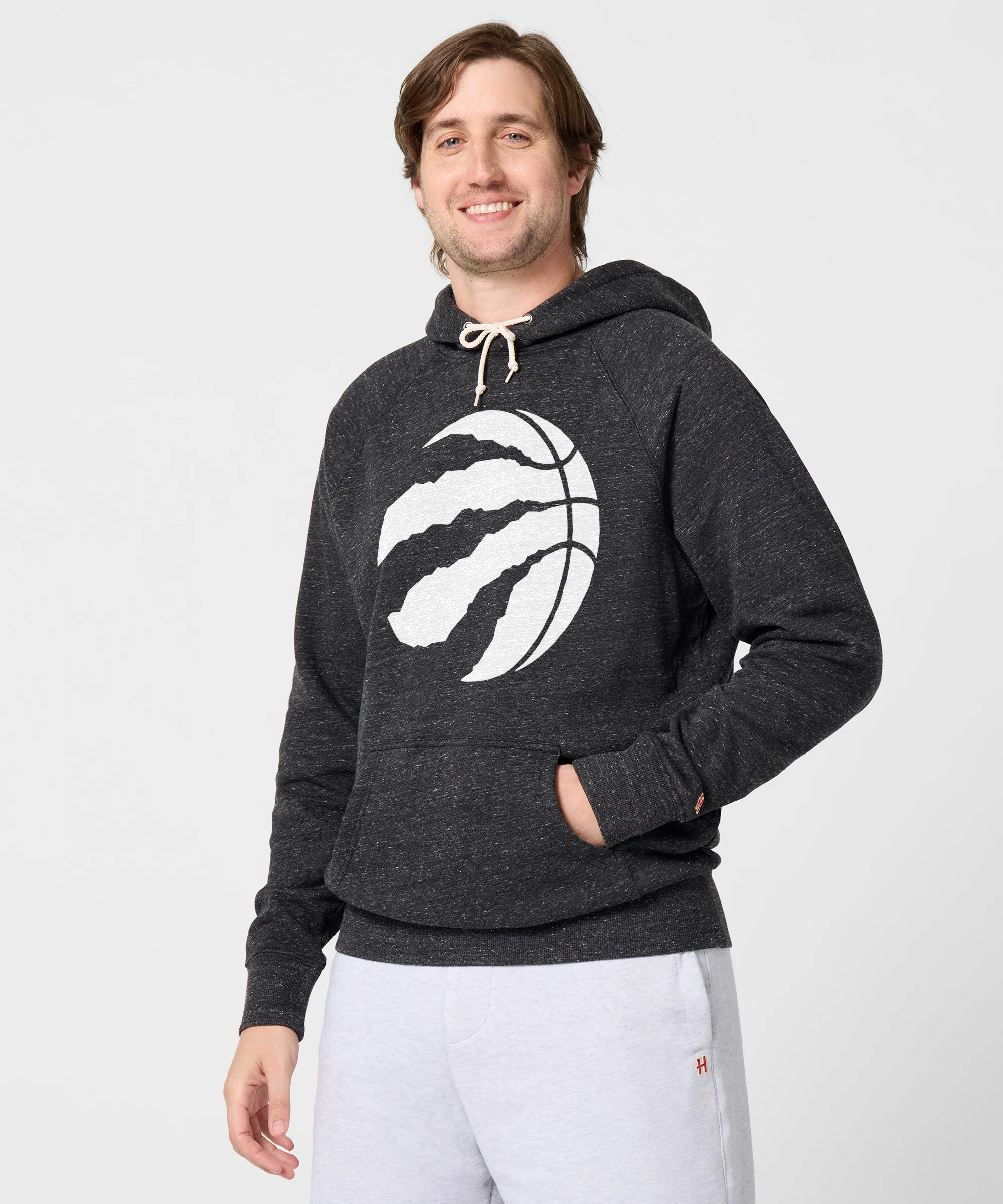 Toronto Raptors Blacktop Logo Hoodie - Image 3