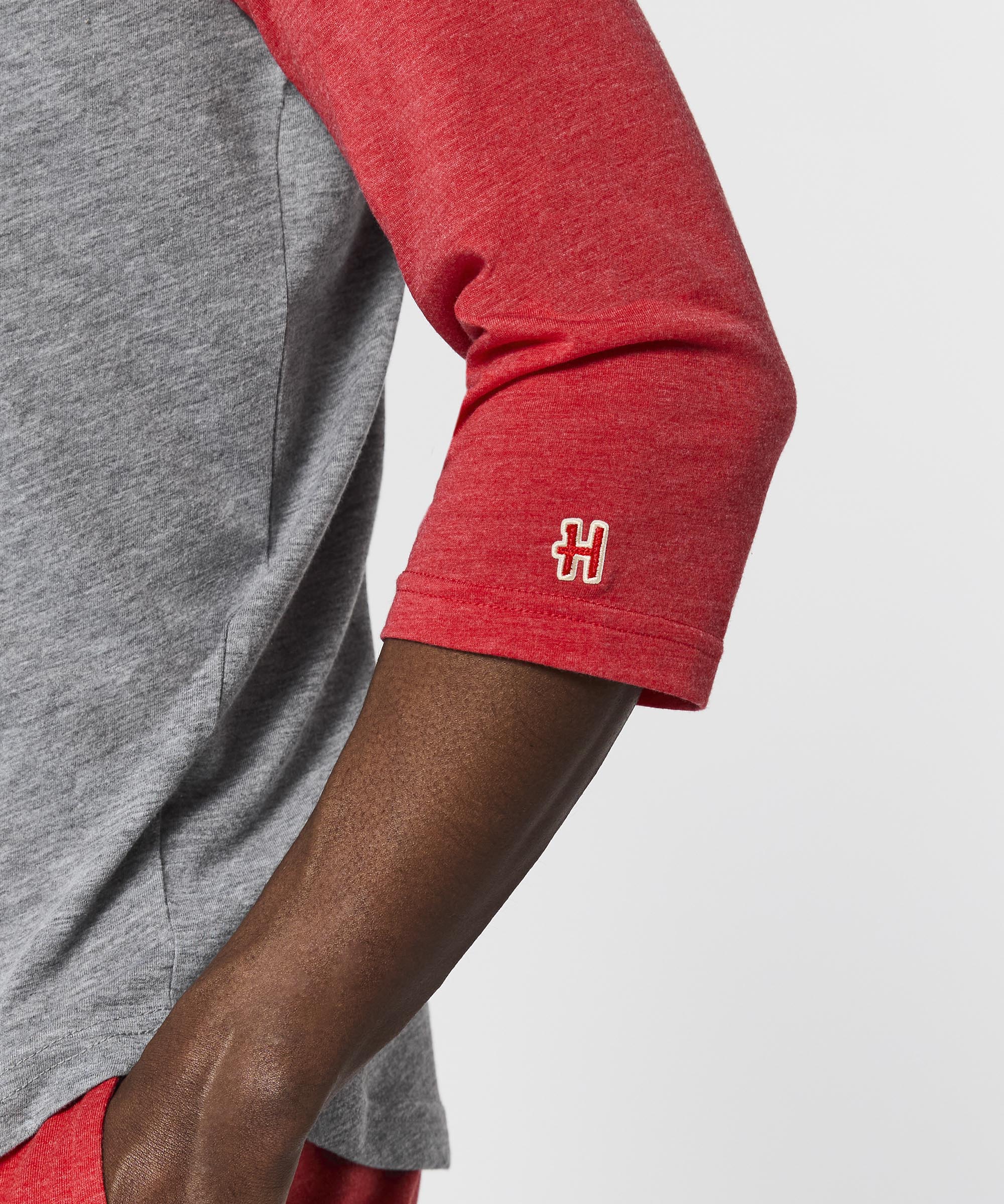 Toronto Raptors Logo Raglan - Image 5