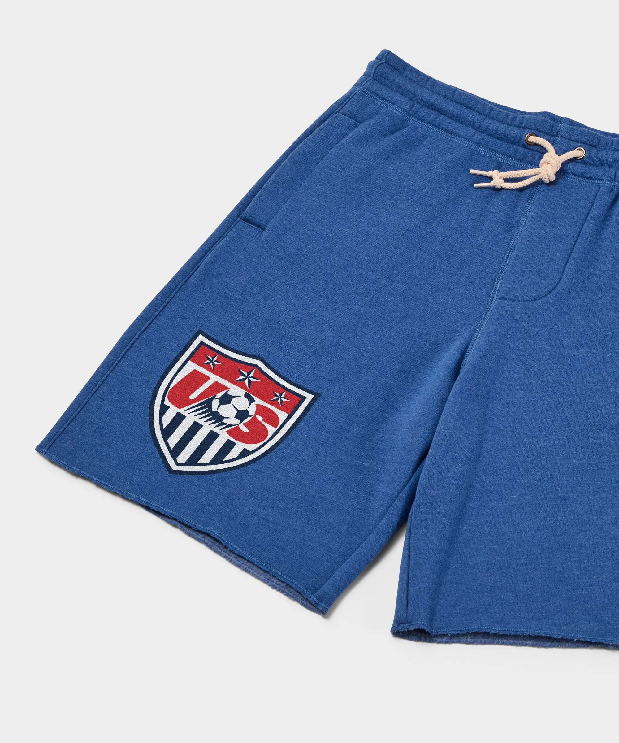 US Soccer 1995 Crest Sweat Shorts - Image 2