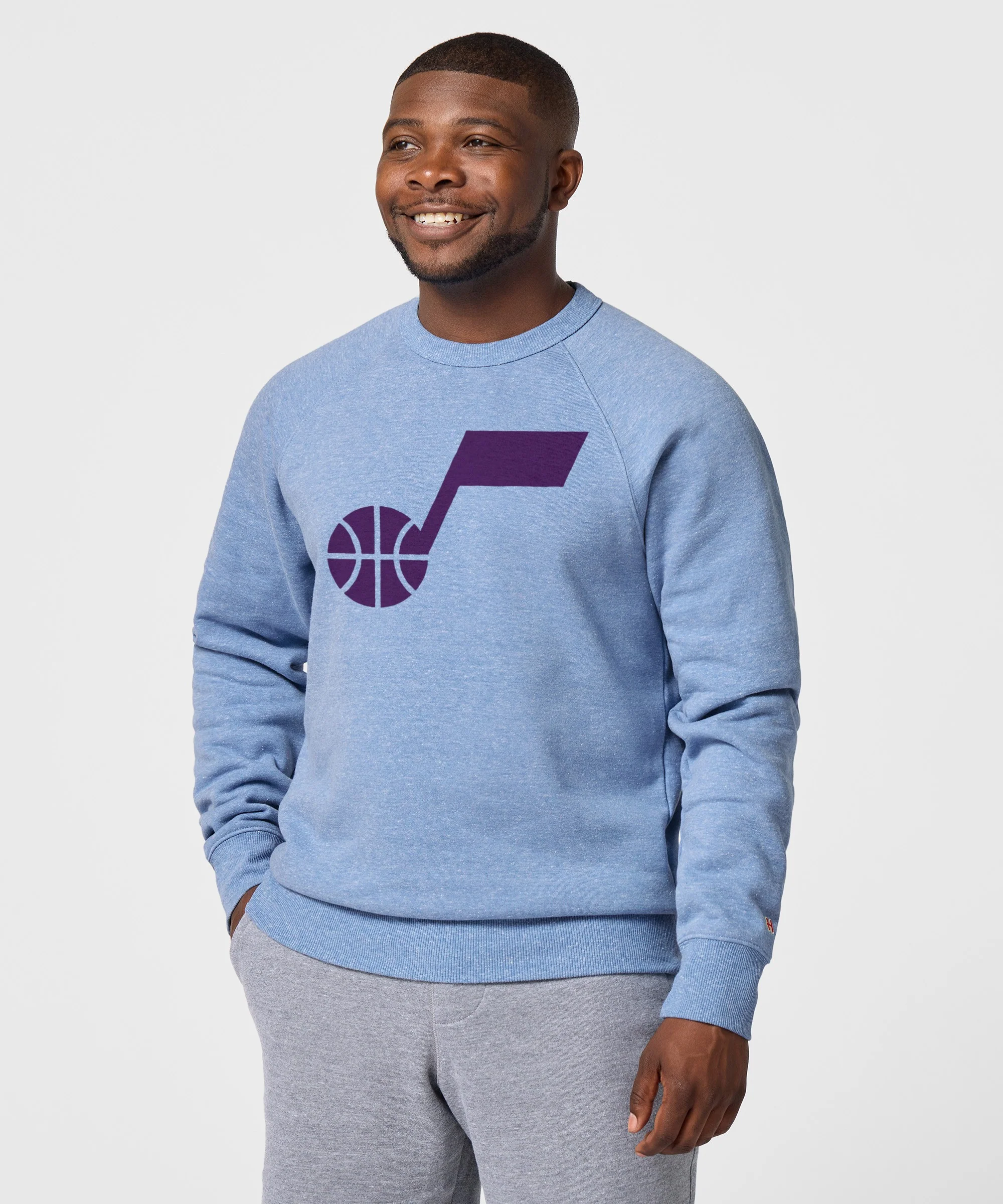 Utah Jazz Logo Crewneck - Image 3