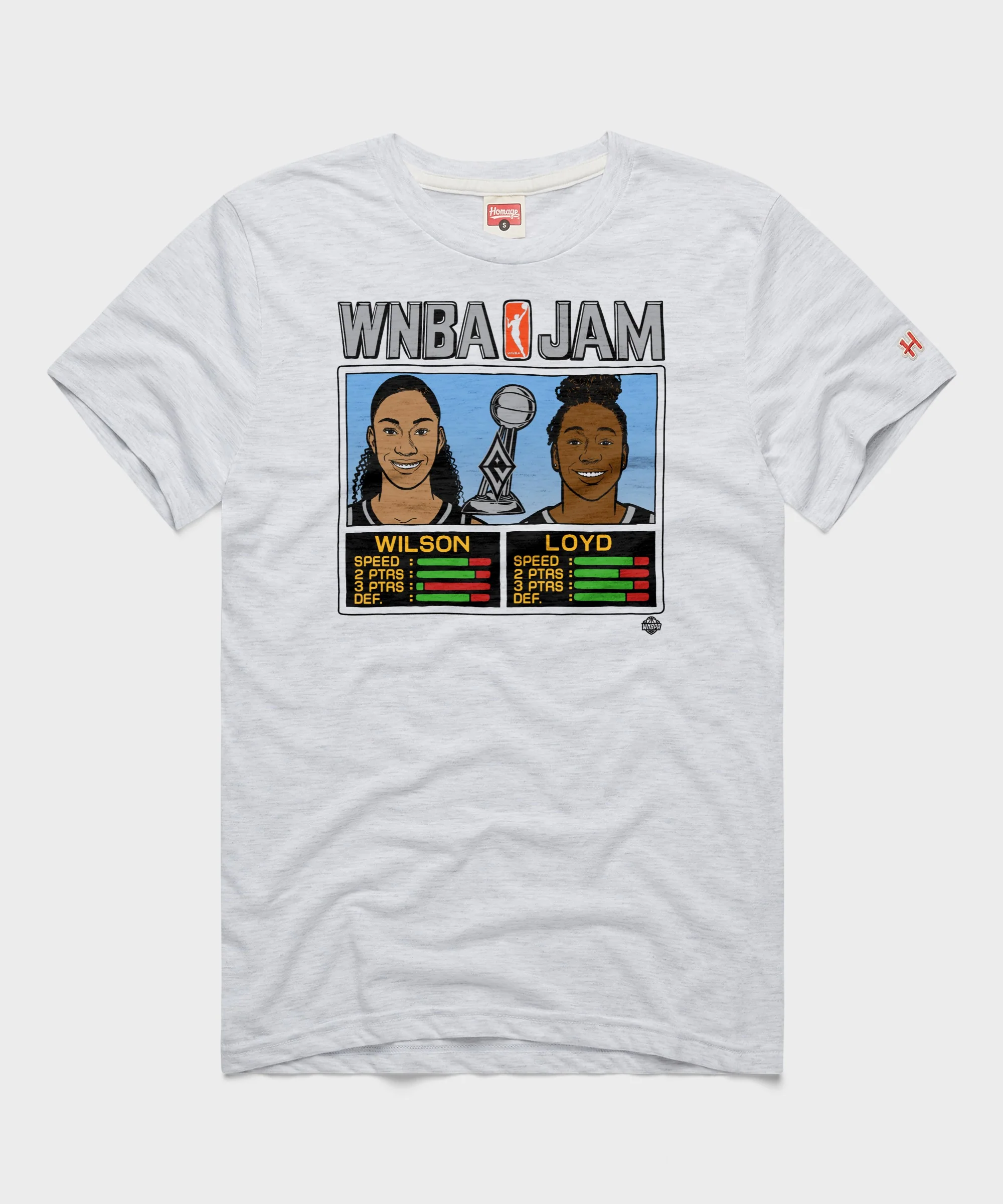 WNBA Jam Aces 2025 Champs Wilson And Loyd