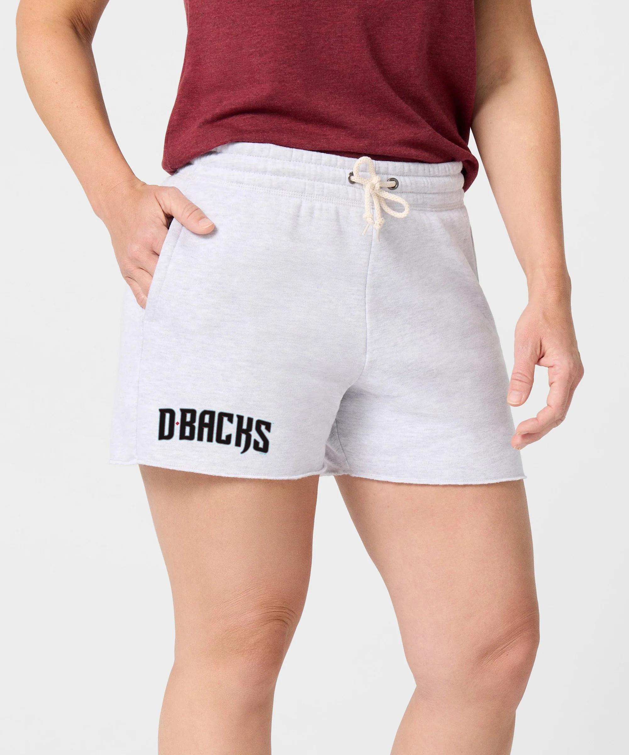 Women's Arizona Diamondbacks Jersey Logo '23 Sweat Shorts - Image 3