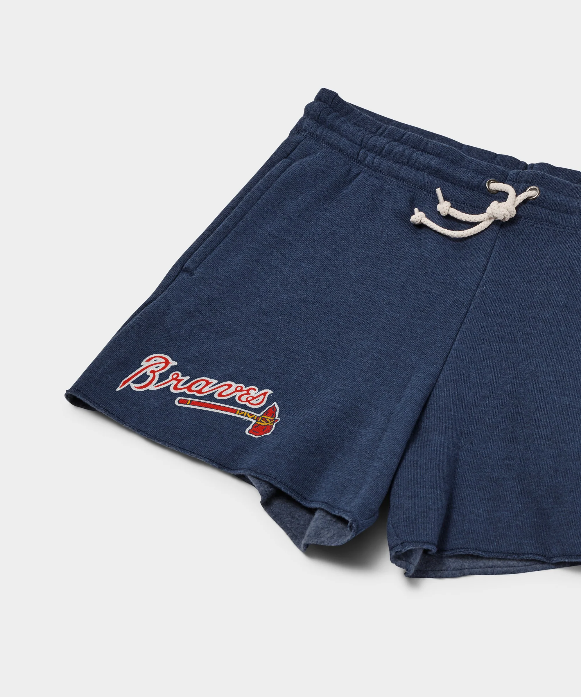 Women's Atlanta Braves '18 Sweat Shorts - Image 2