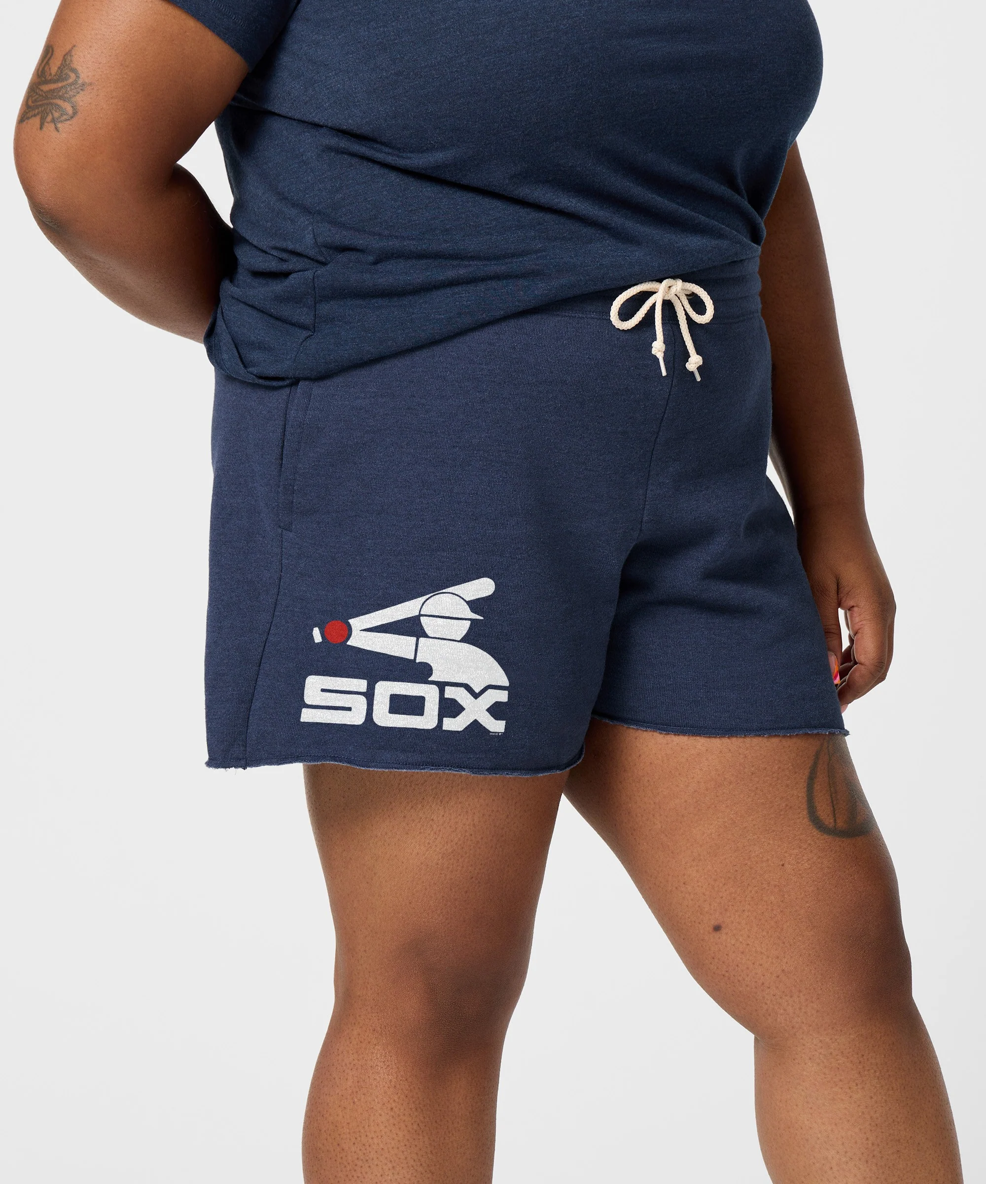 Women's Chicago White Sox '76 Sweat Shorts - Image 3