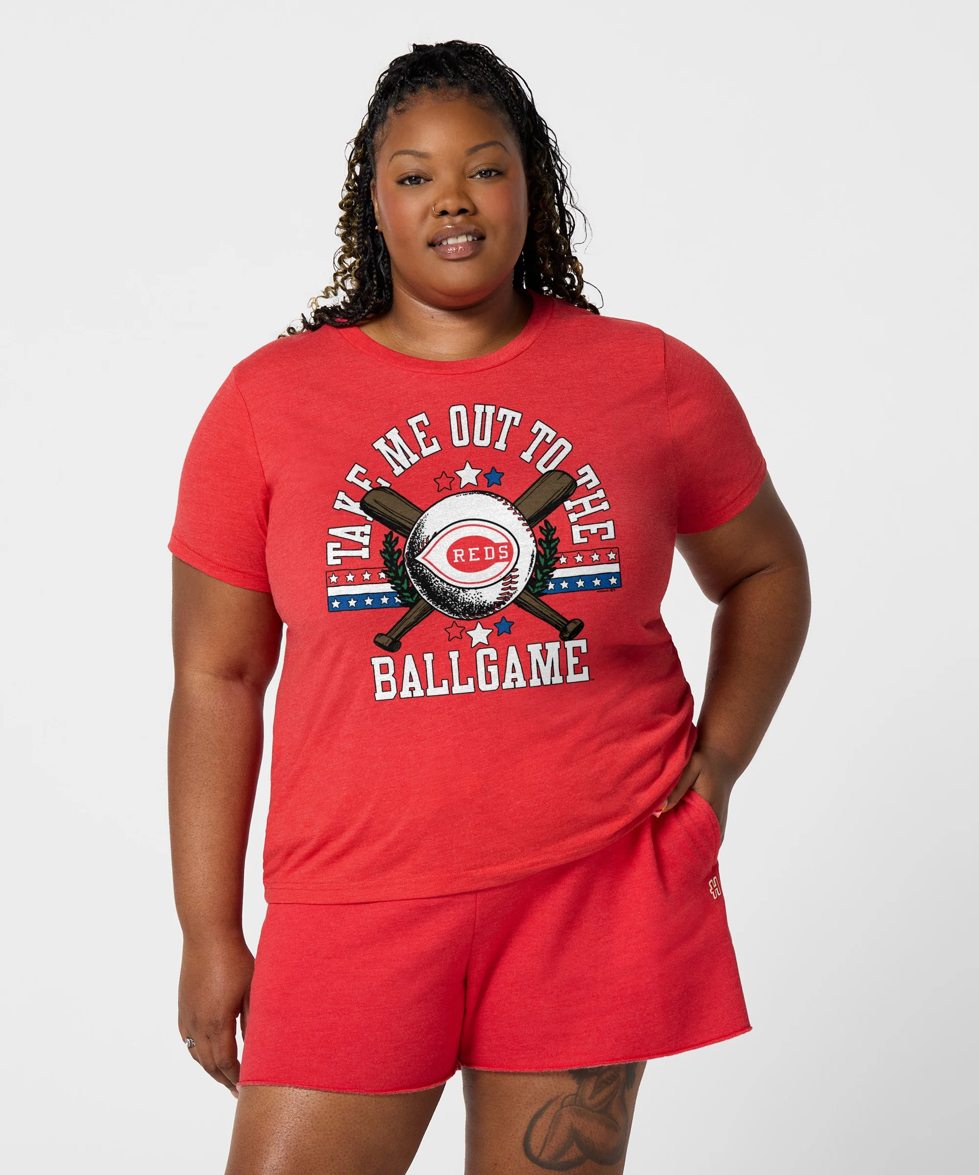 Women's Cincinnati Reds Take Me Out To The Ballgame - Image 3