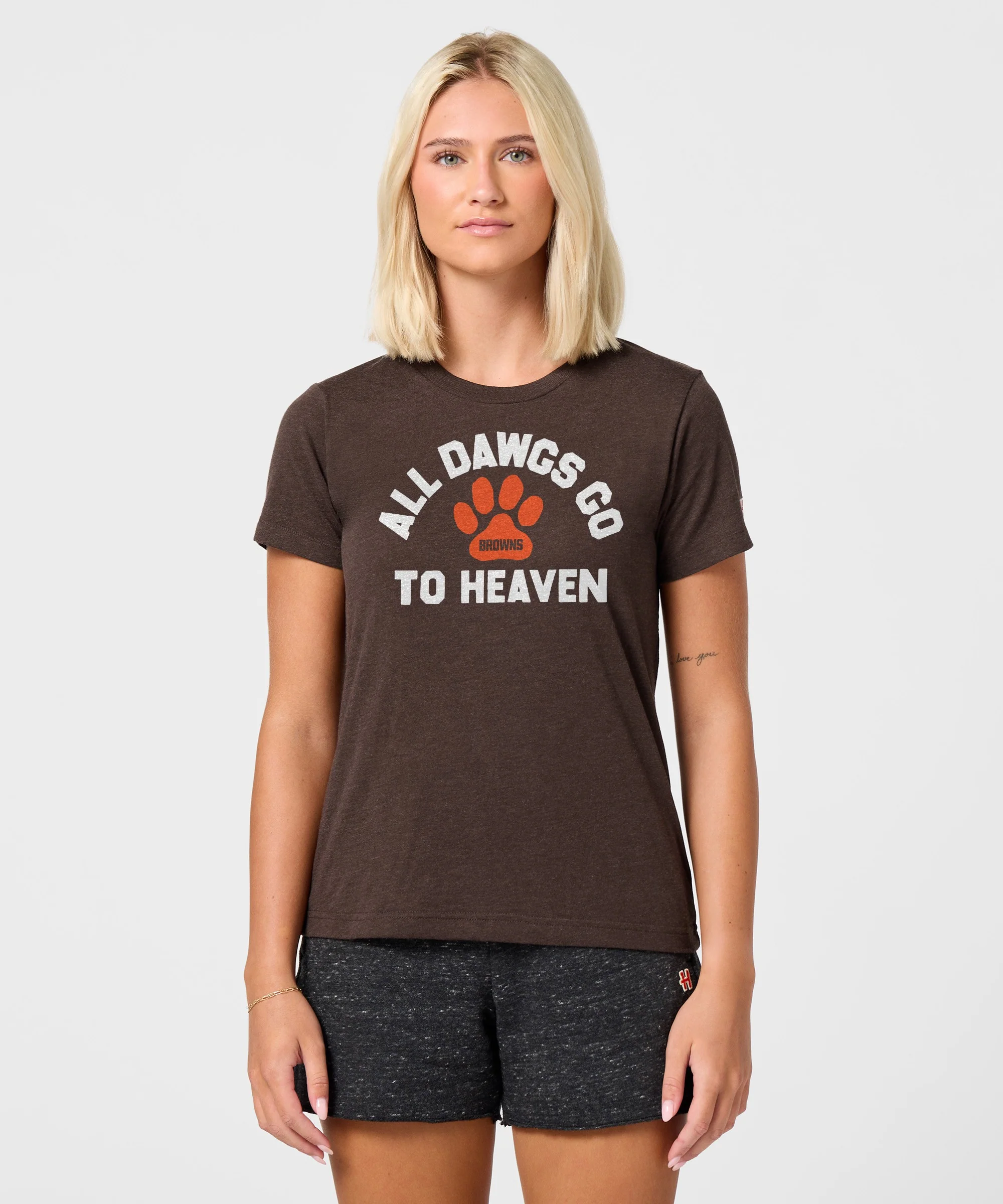 Women's Cleveland Browns All Dawgs Go To Heaven - Image 3