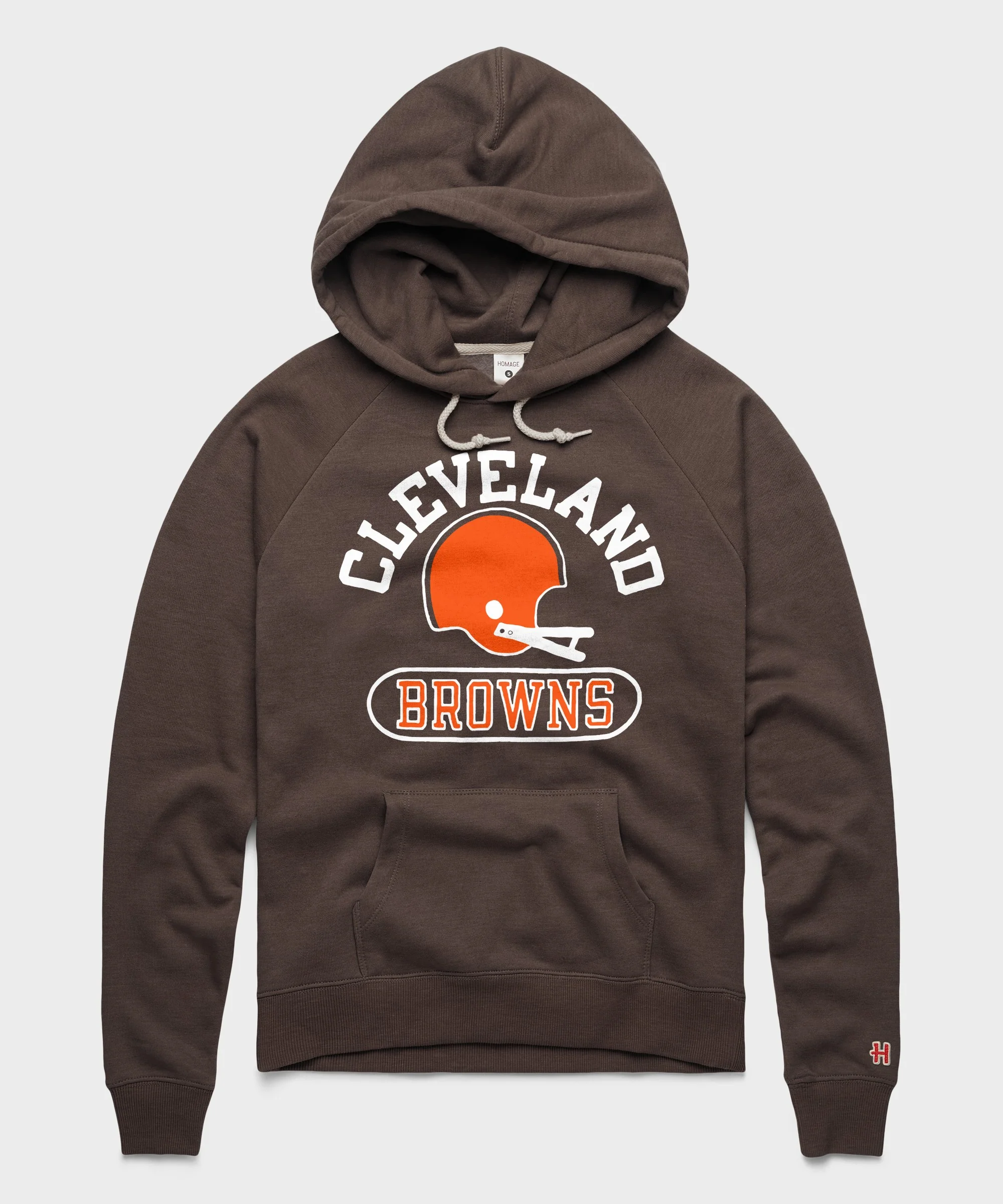 Women's Cleveland Browns Throwback Helmet Hoodie