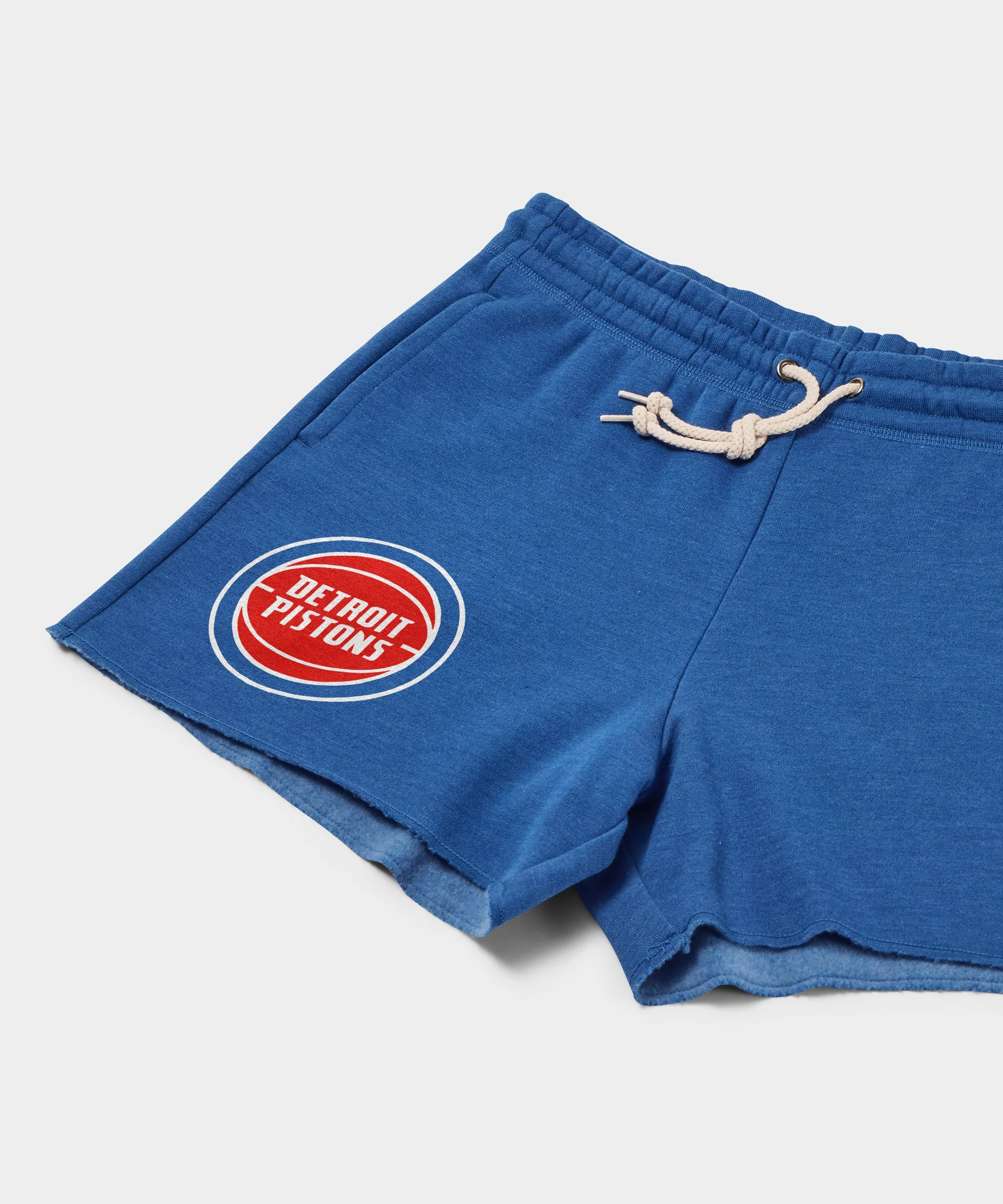 Women's Detroit Pistons Logo Sweat Shorts - Image 2