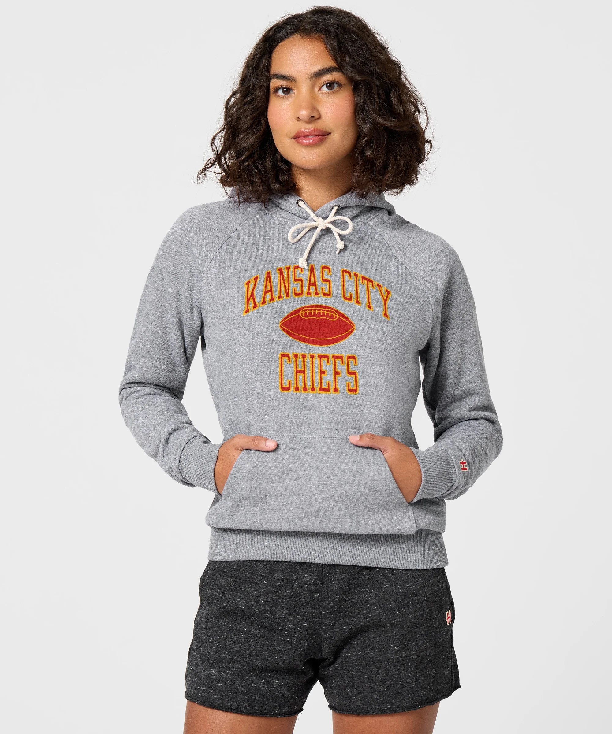 Women's Kansas City Chiefs Gridiron Hoodie - Image 3