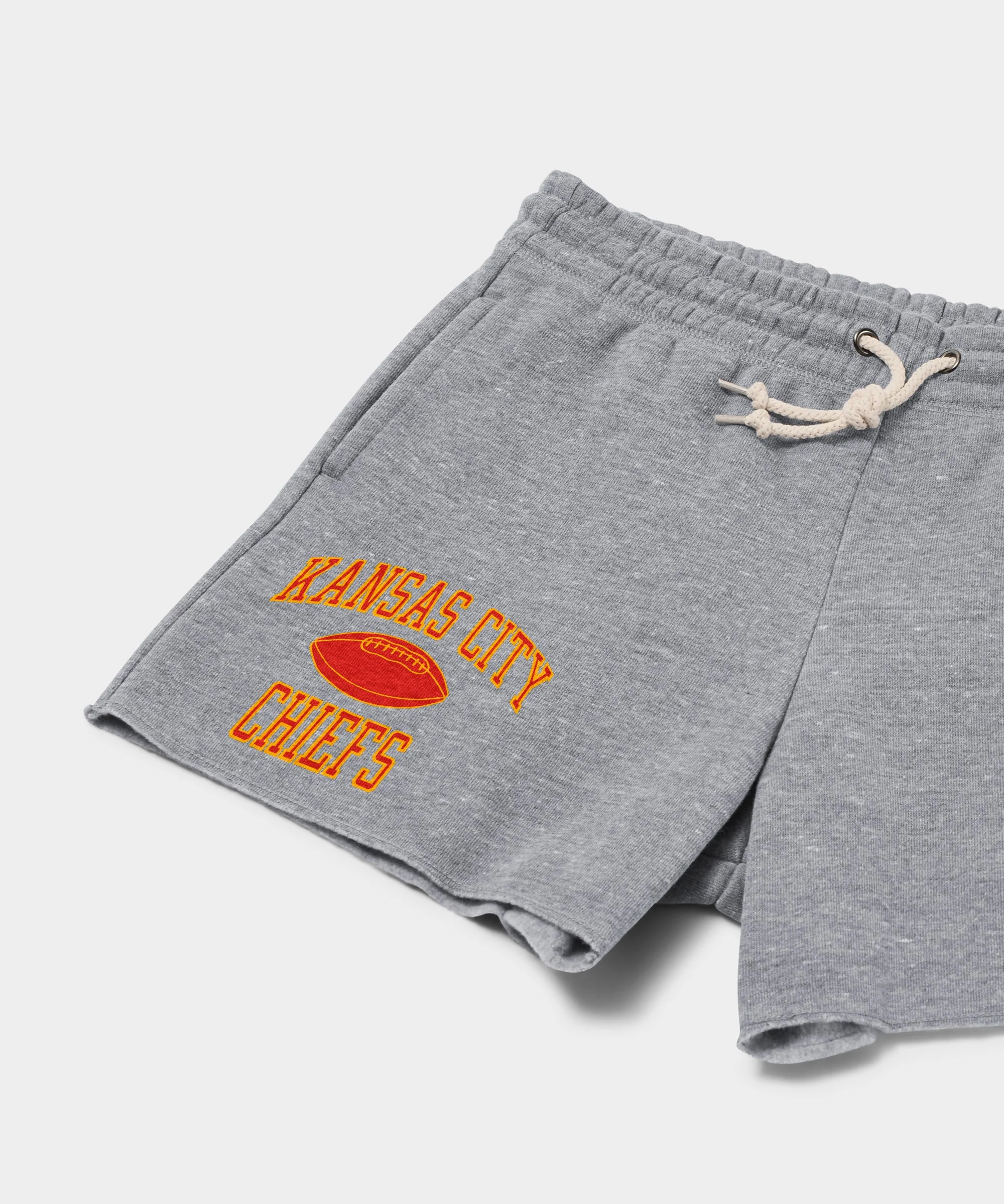 Women's Kansas City Chiefs Gridiron Sweat Shorts - Image 2
