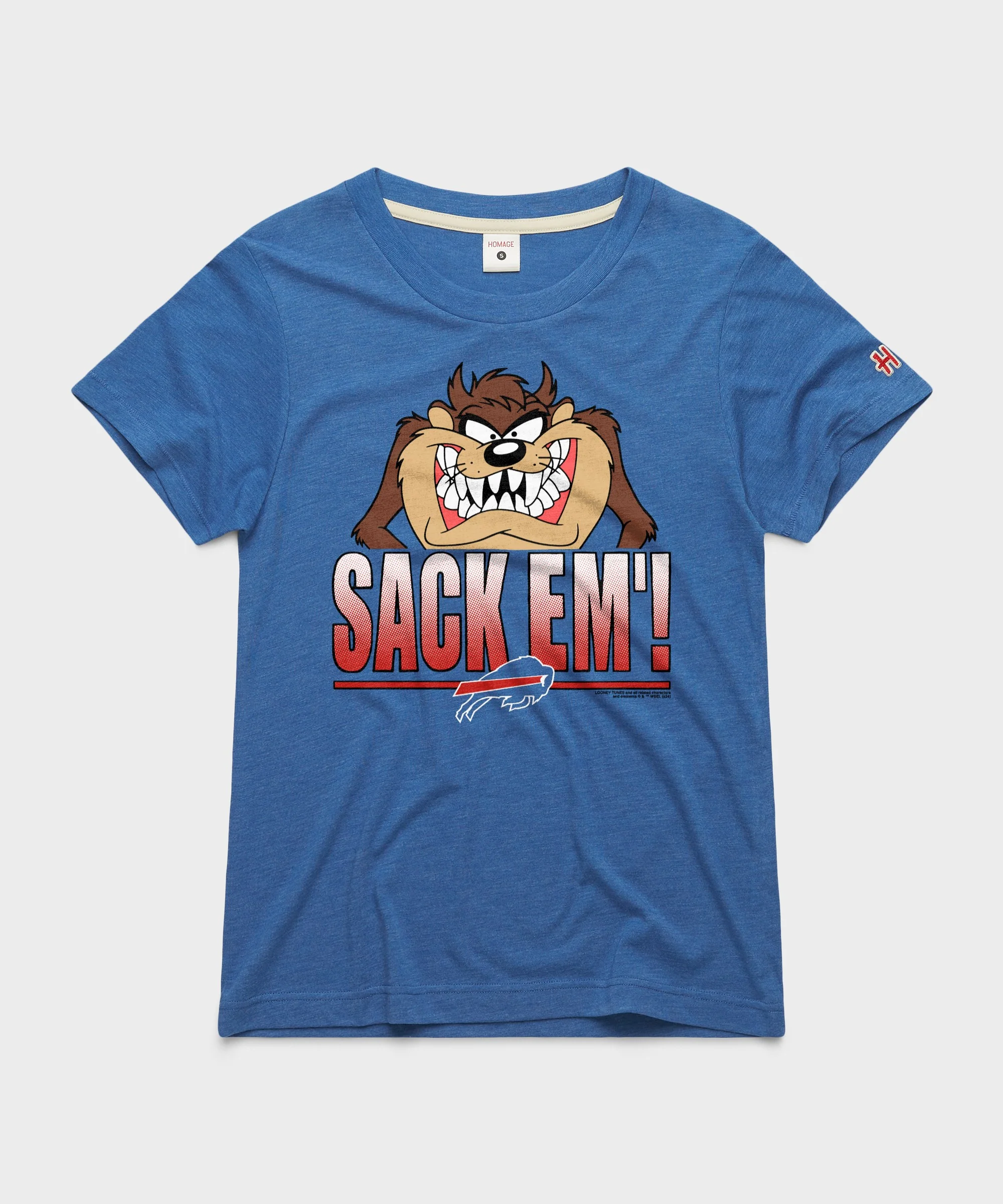 Women's Looney Tunes Taz Sack Em' x Buffalo Bills