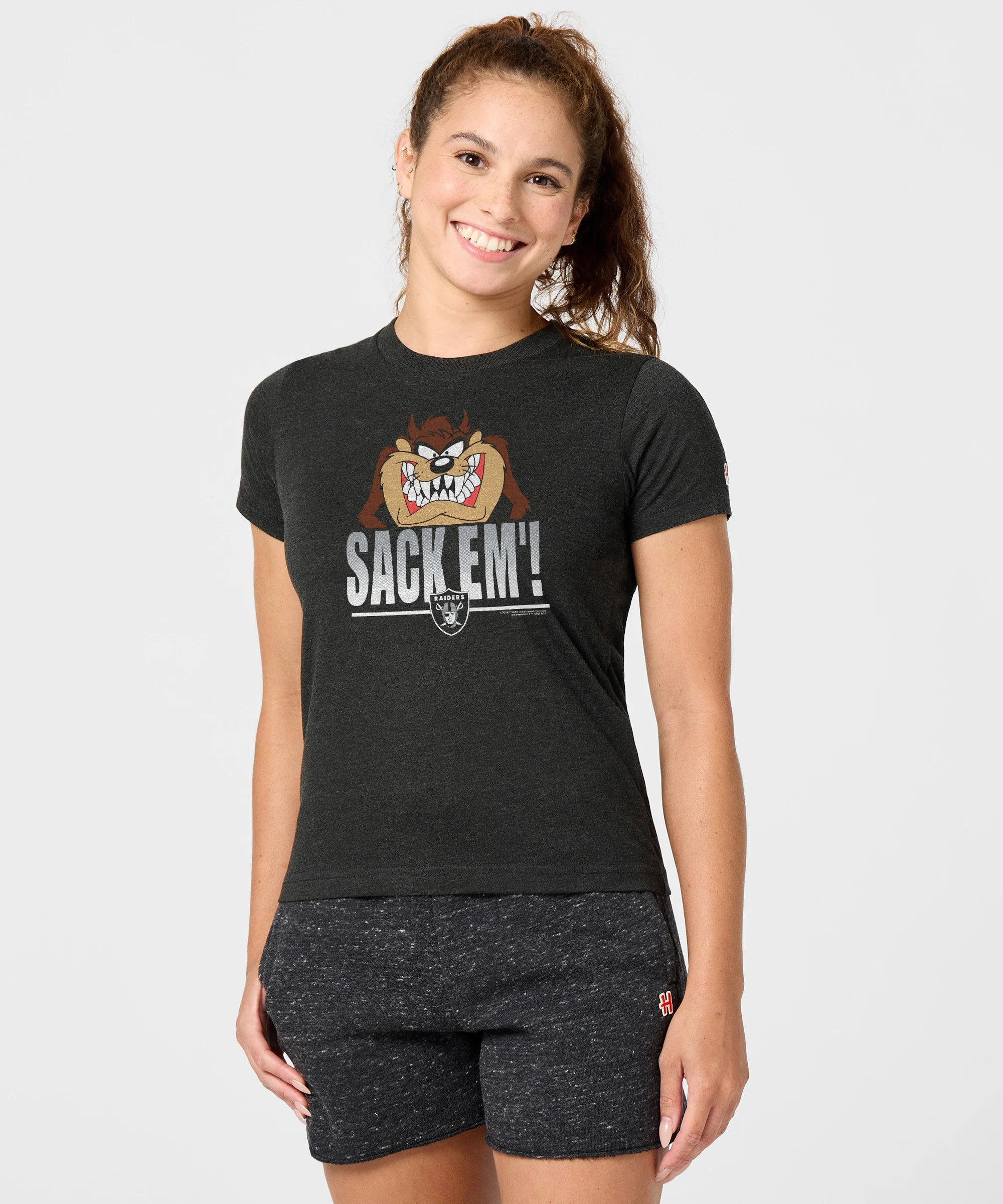 Women's Looney Tunes Taz Sack Em' x Las Vegas Raiders - Image 3