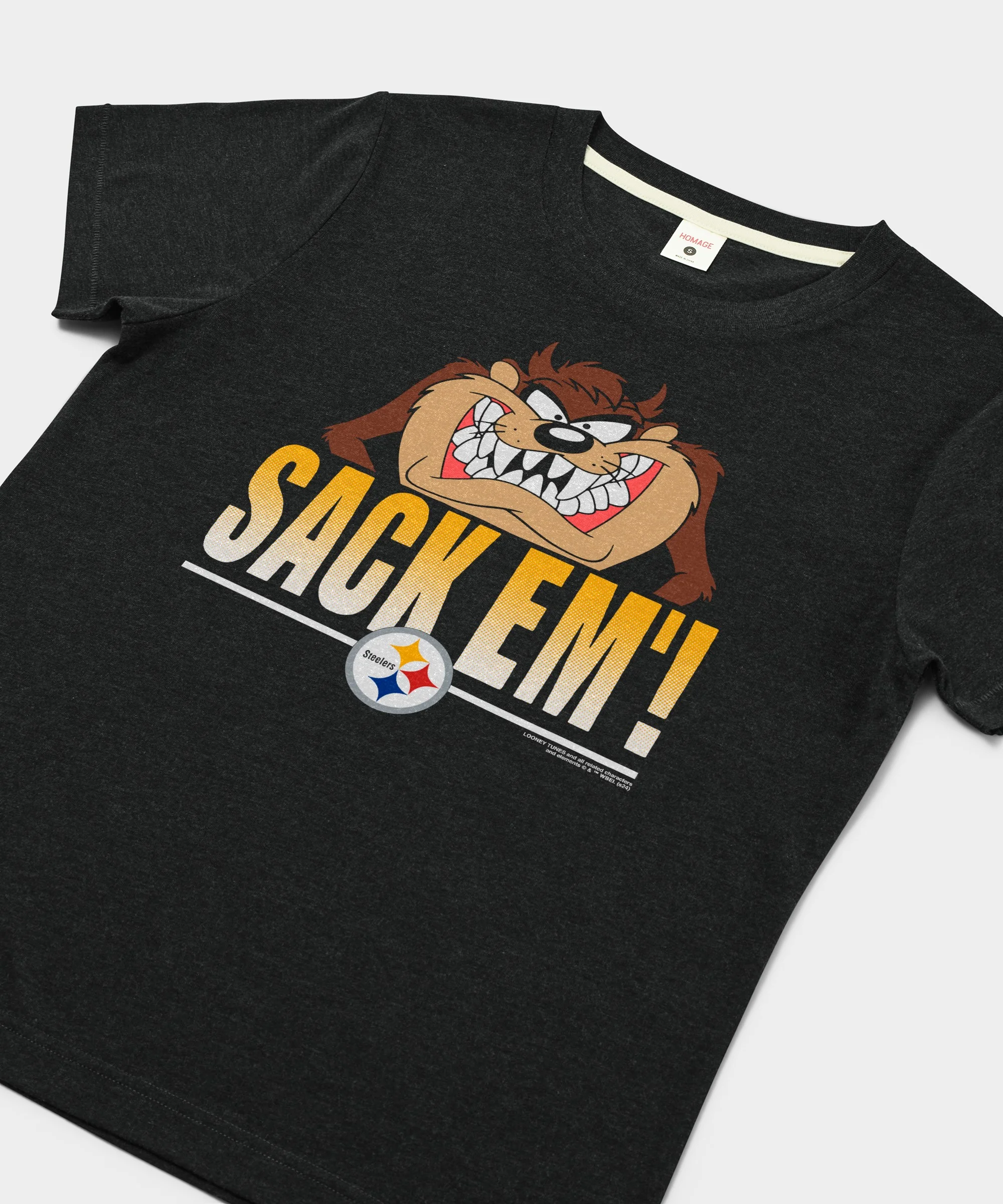 Women's Looney Tunes Taz Sack Em' x Pittsburgh Steelers - Image 2