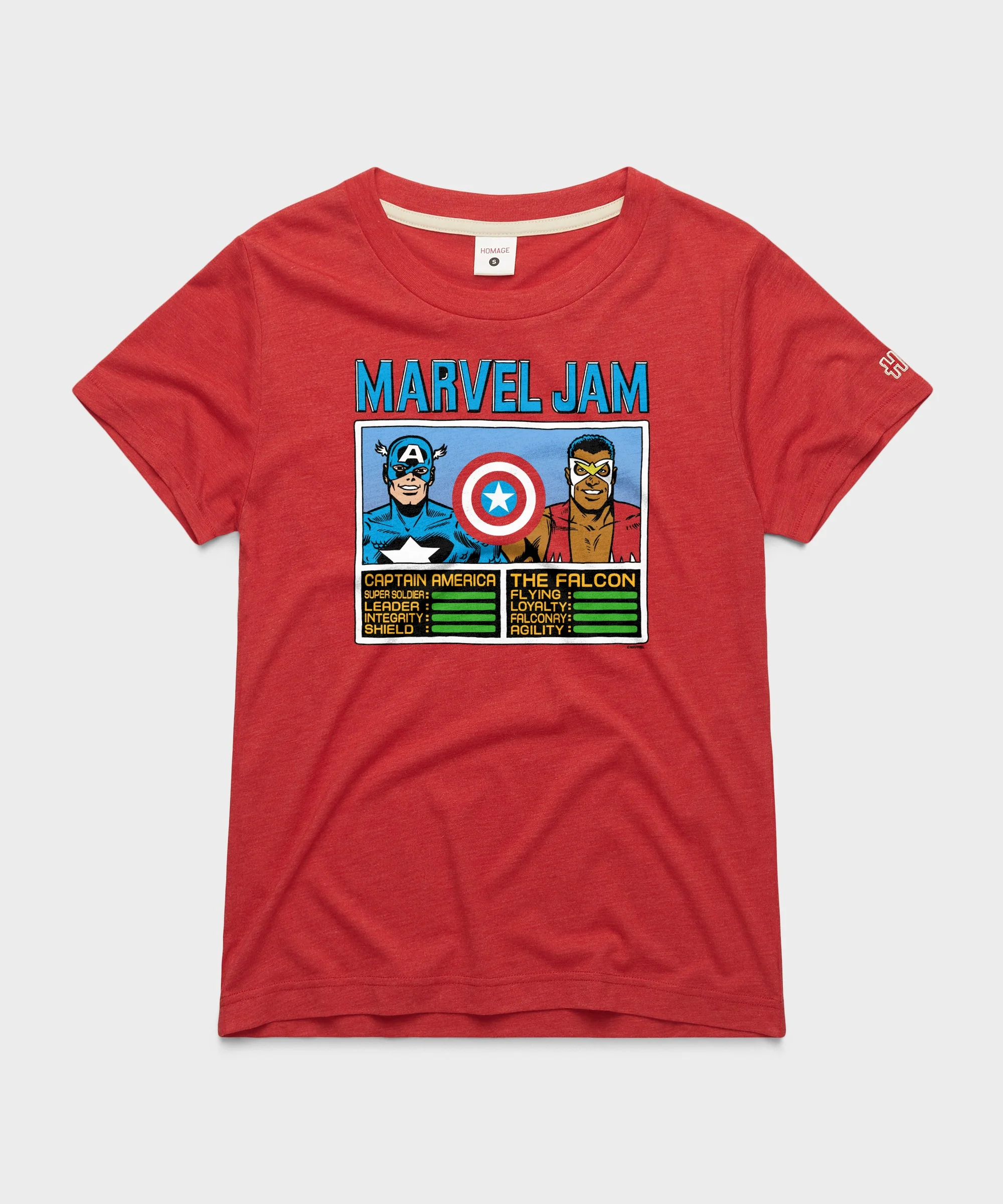 Women's Marvel Jam Captain America And The Falcon