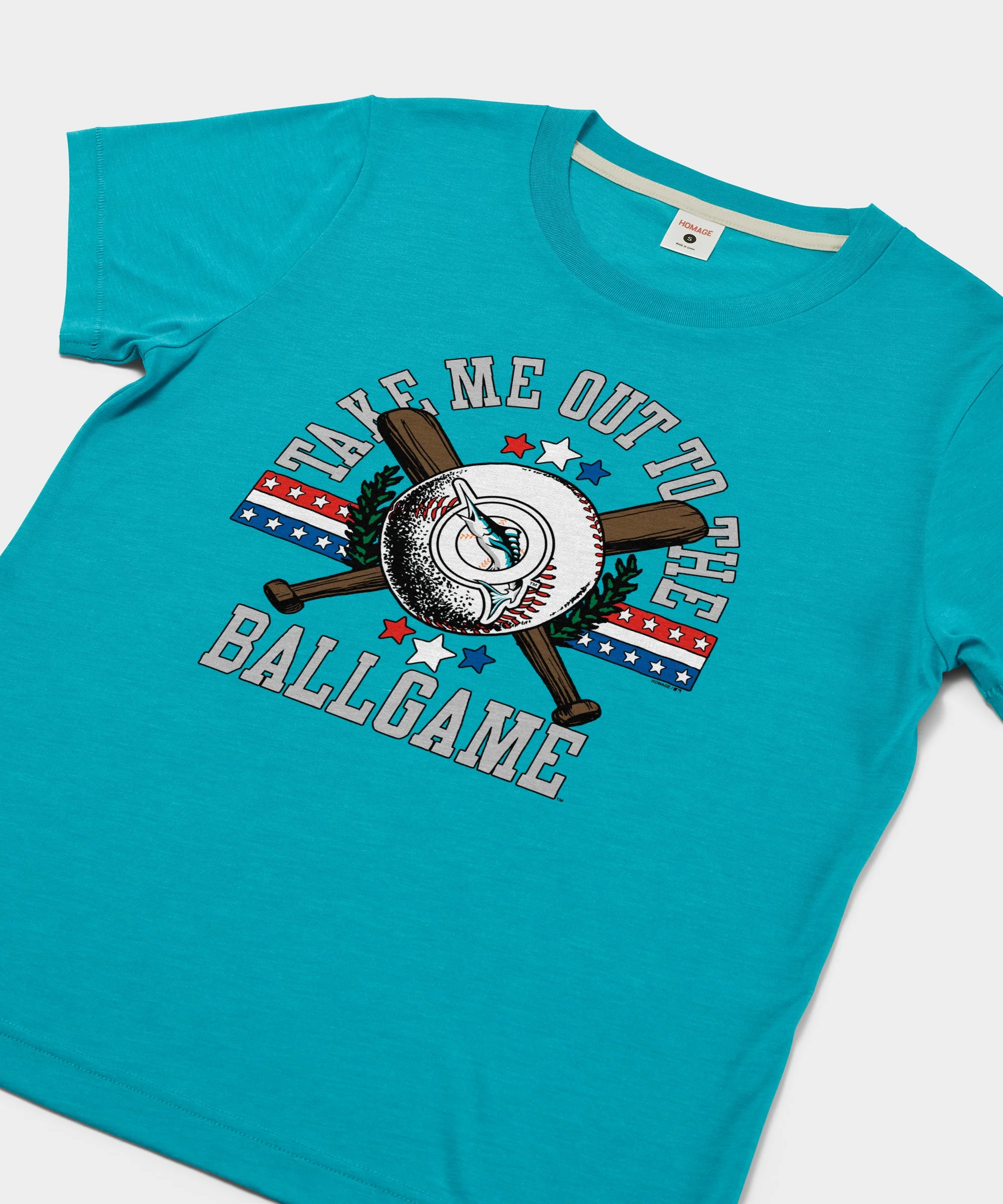 Women's Miami Marlins Take Me Out To The Ballgame - Image 2