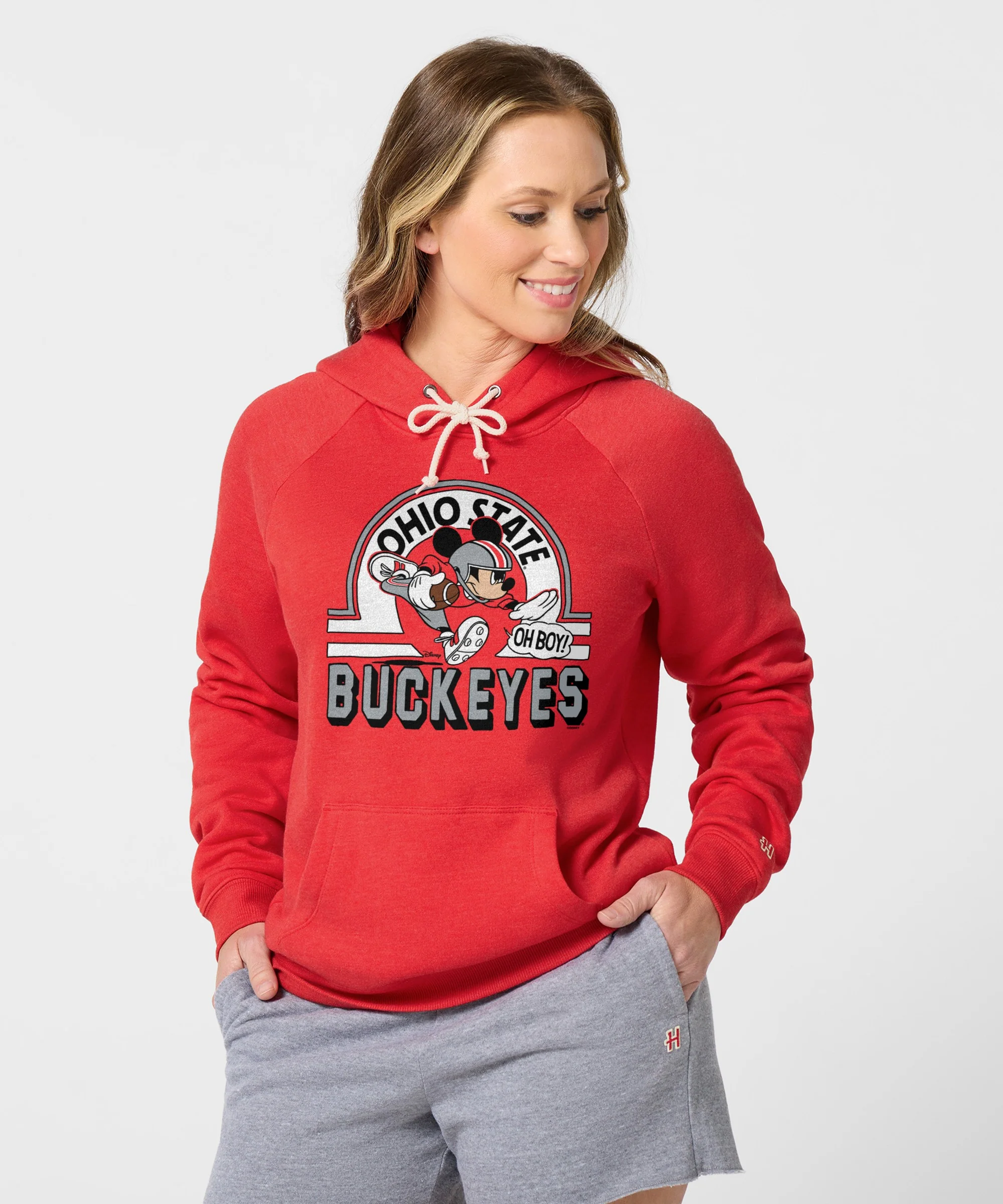 Women's Mickey Mouse x Ohio State Hoodie - Image 3