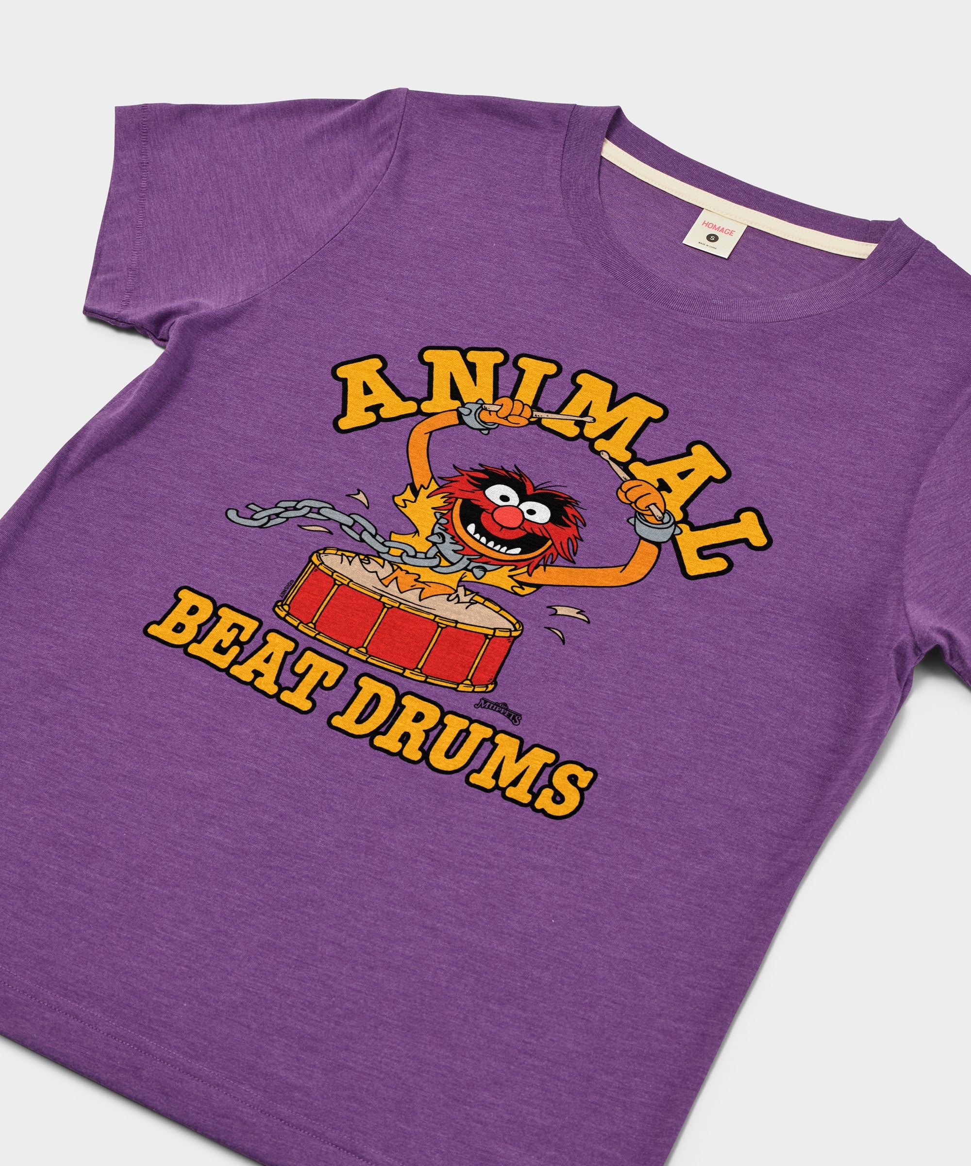 Women's Muppets Animal Beat Drums T-Shirt - Image 2