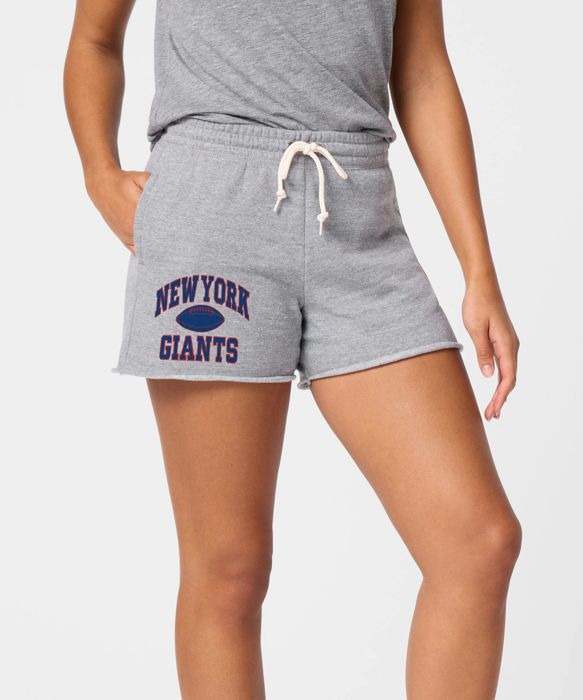Women's New York Giants Gridiron Sweat Shorts - Image 3
