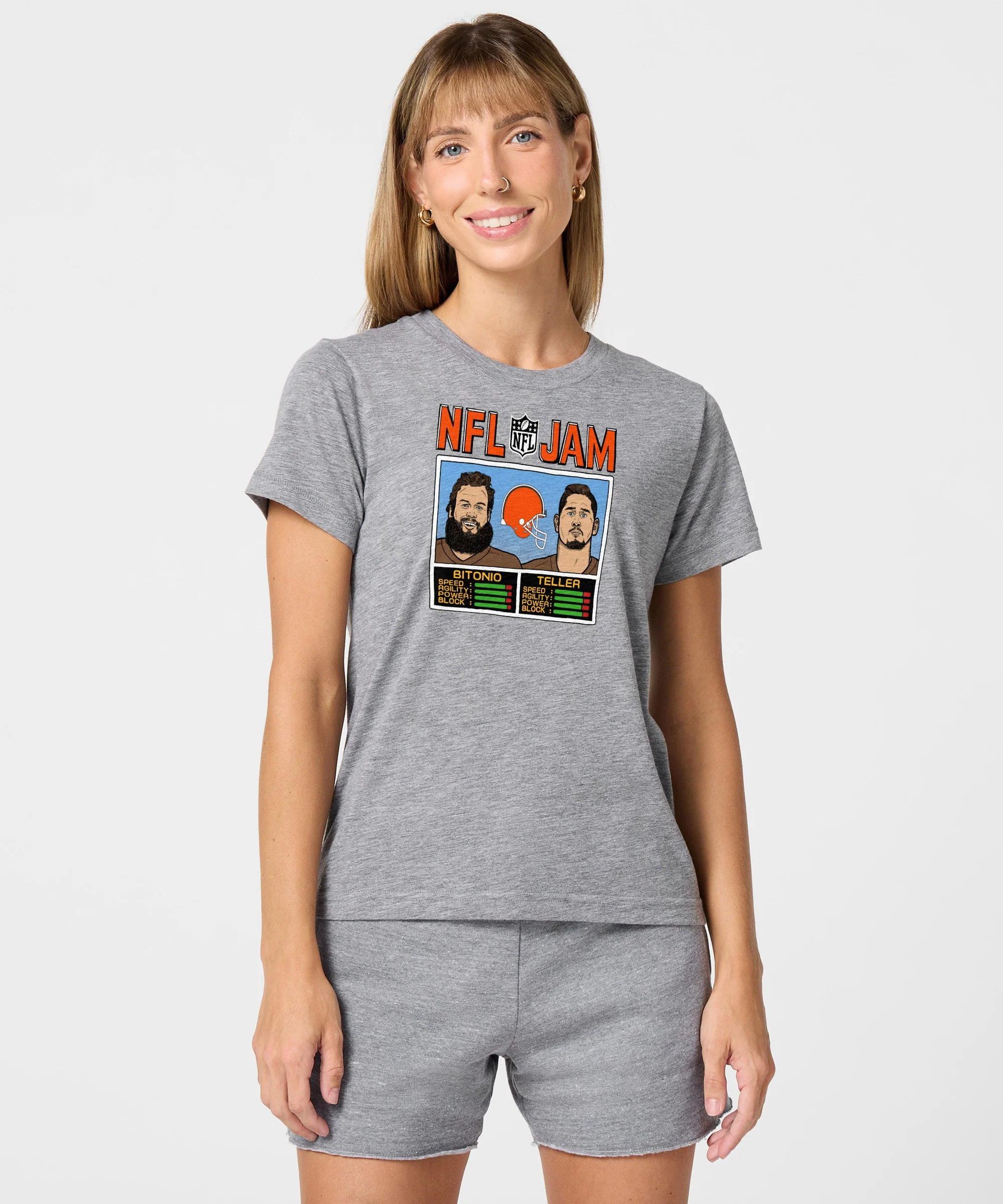 Women's NFL Jam Browns Bitonio And Teller - Image 3