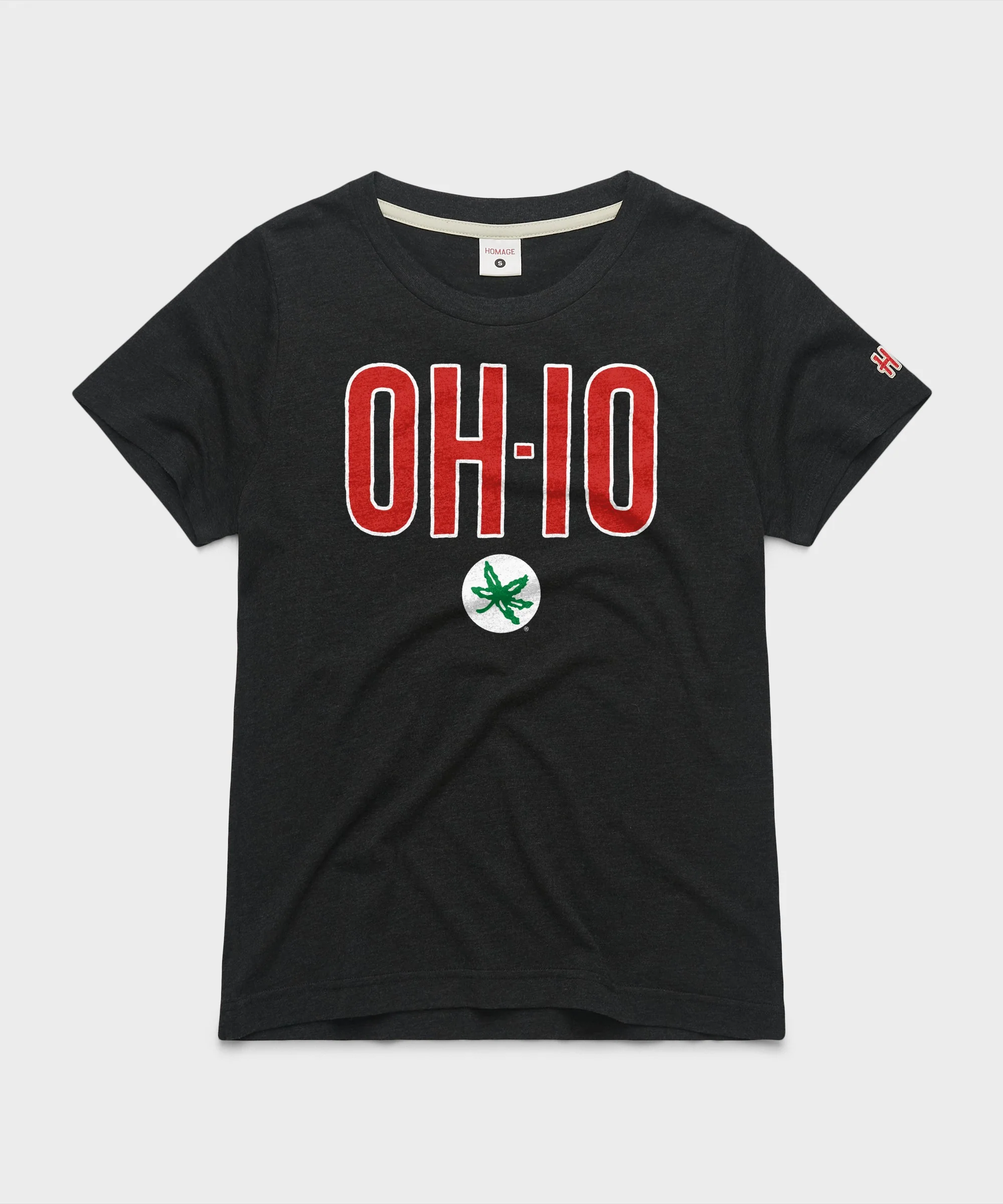 Women's OH-IO Buckeye Leaf