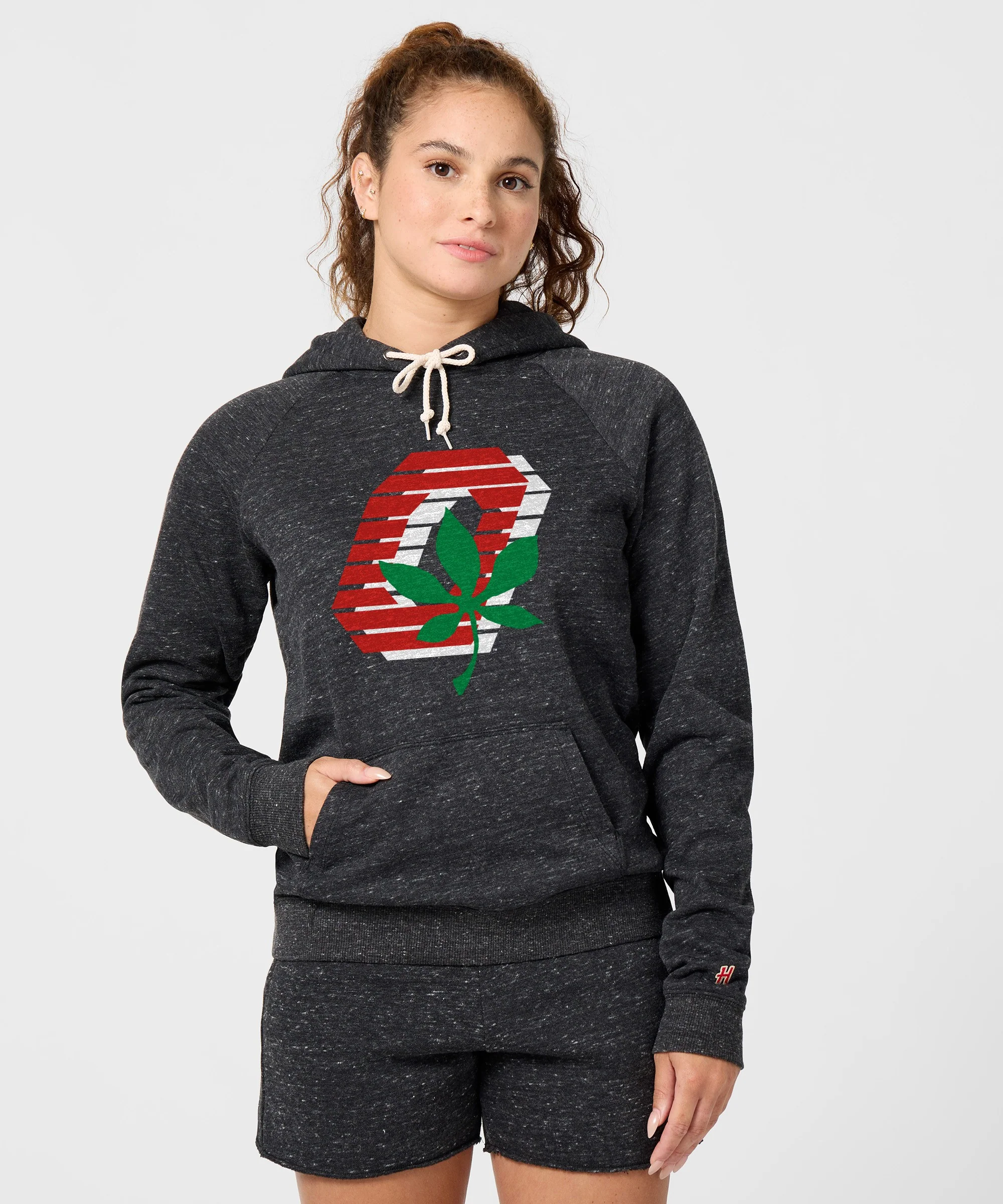 Women's Ohio State Buckeye Leaf Hoodie - Image 3