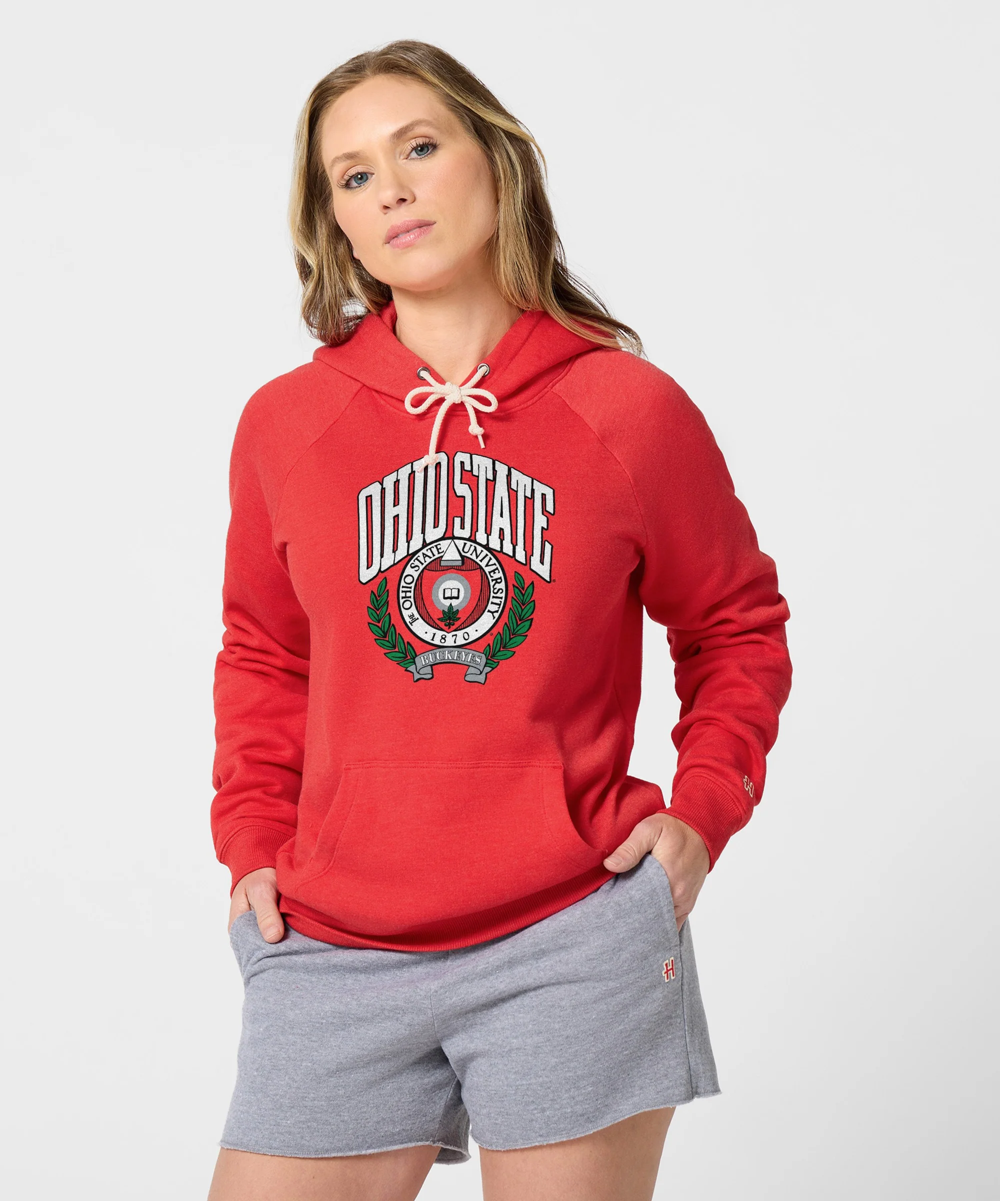 Women's Ohio State Seal Bold Hoodie - Image 3