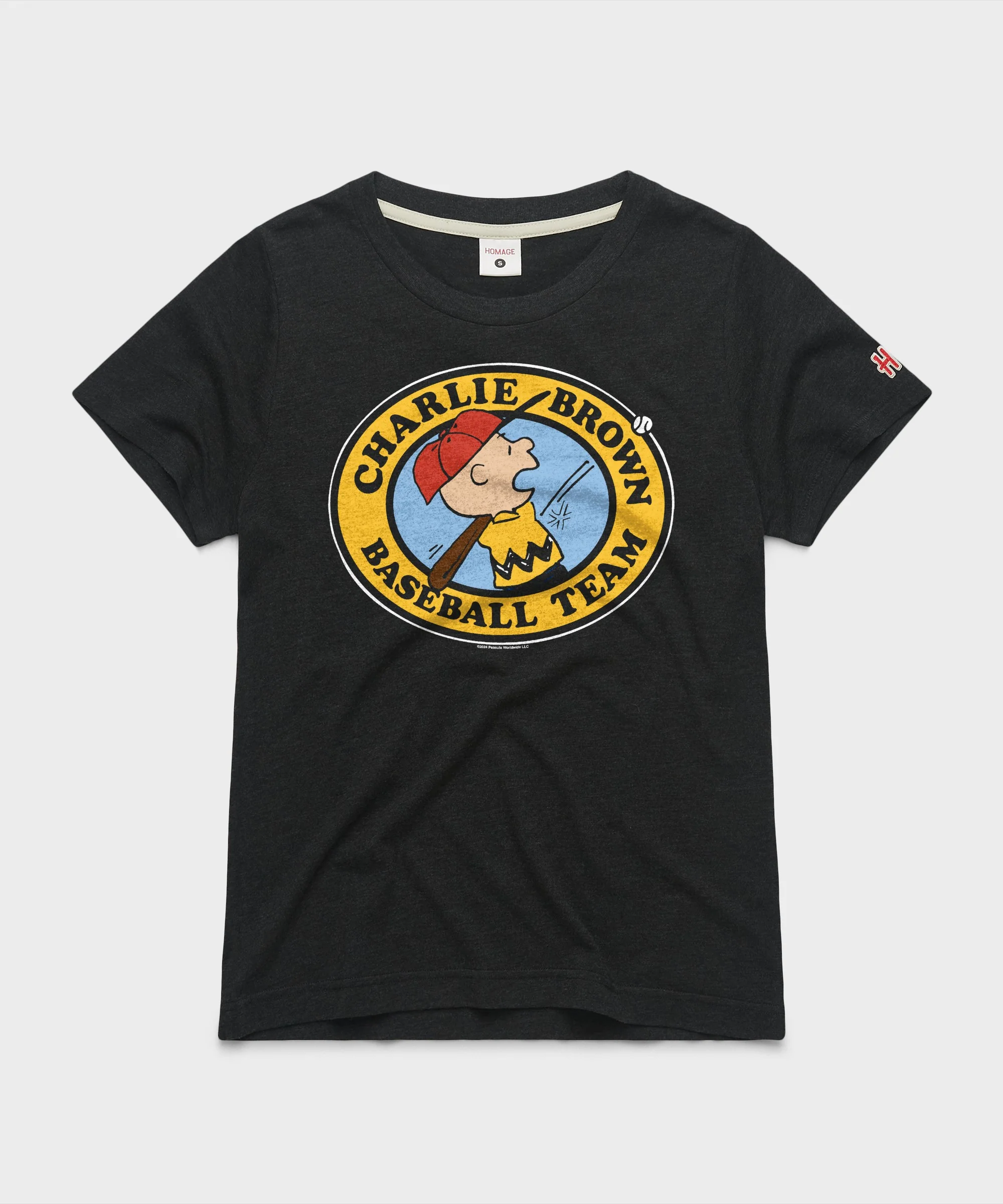 Women's Peanuts Charlie Brown Baseball Team