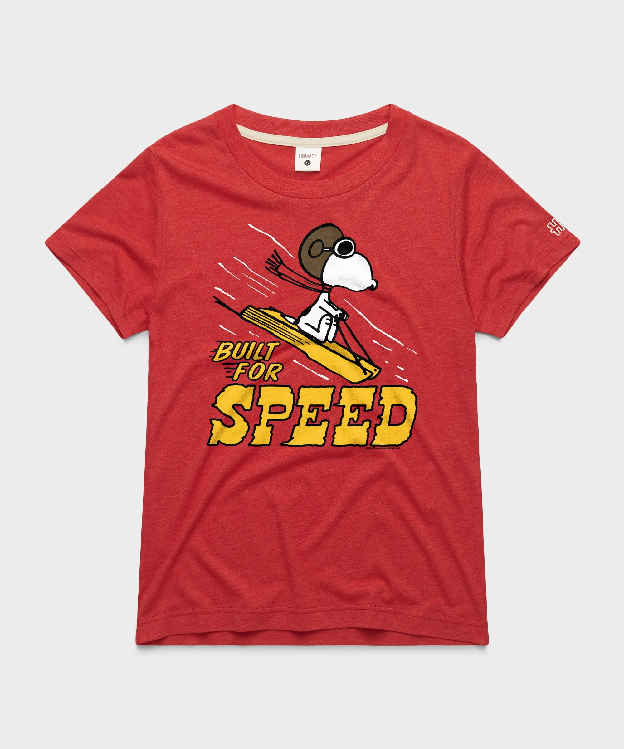 Women's Peanuts Snoopy Built For Speed