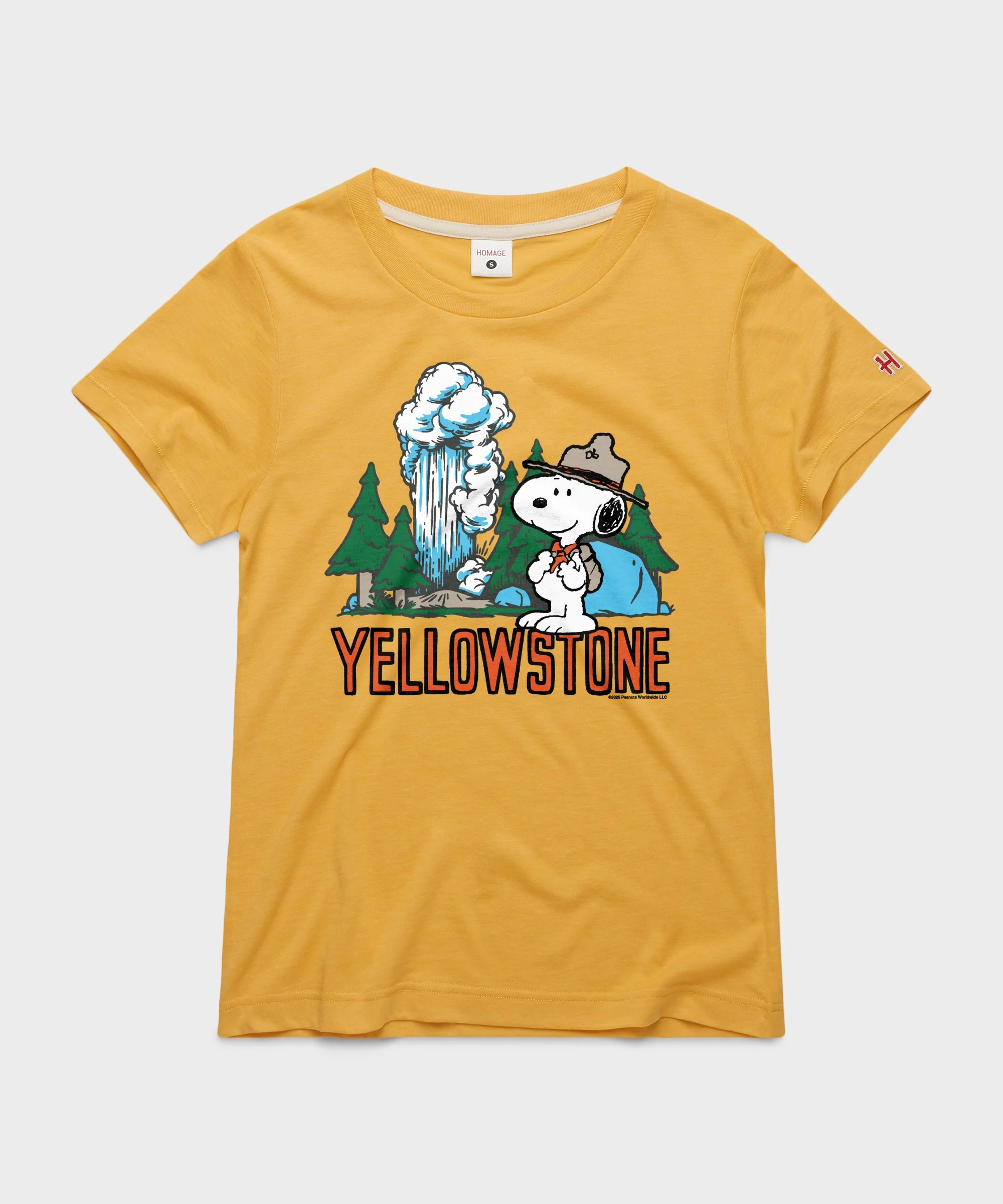 Women's Peanuts Snoopy x Yellowstone National Park