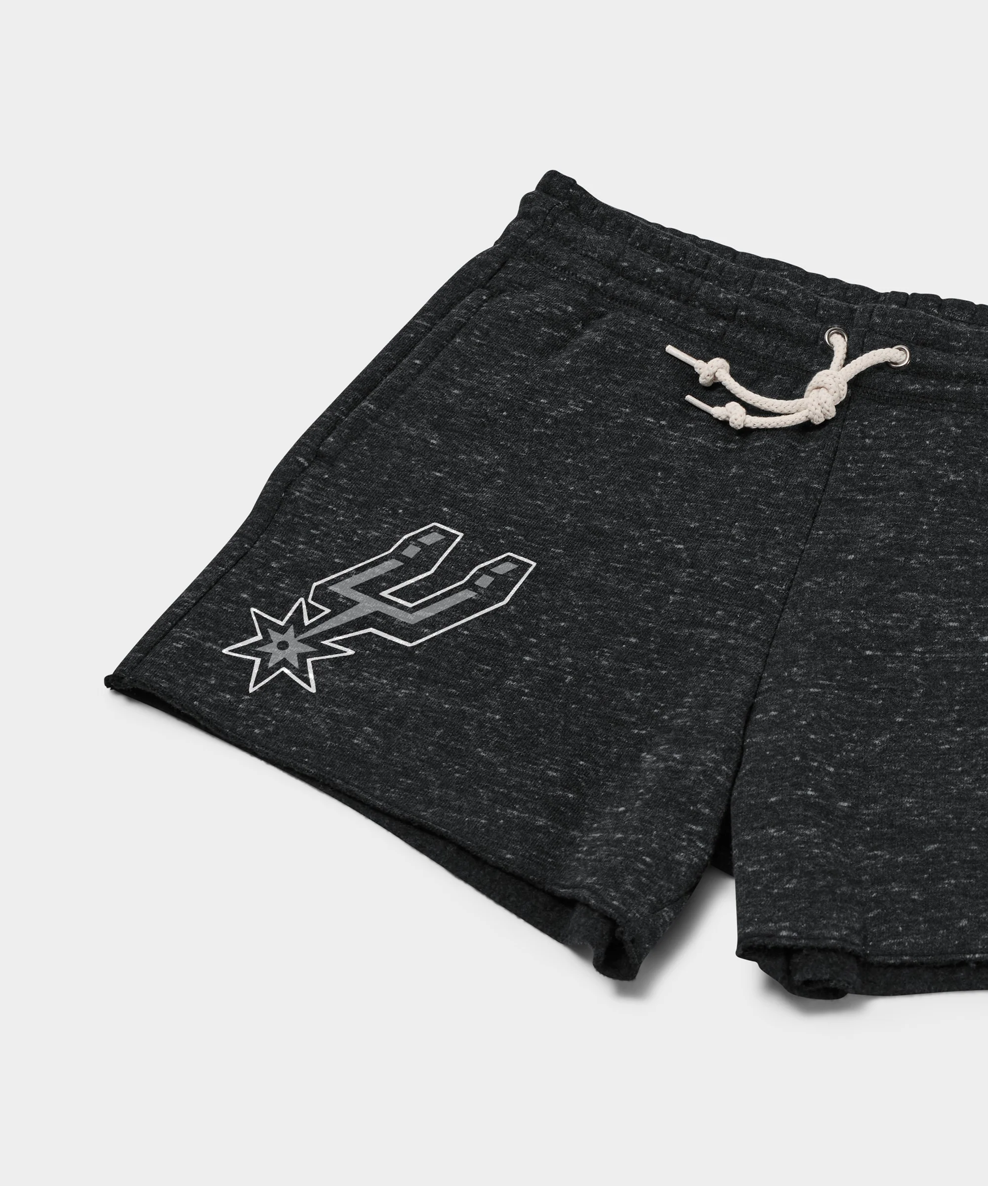 Women's San Antonio Spurs Logo Sweat Shorts - Image 2