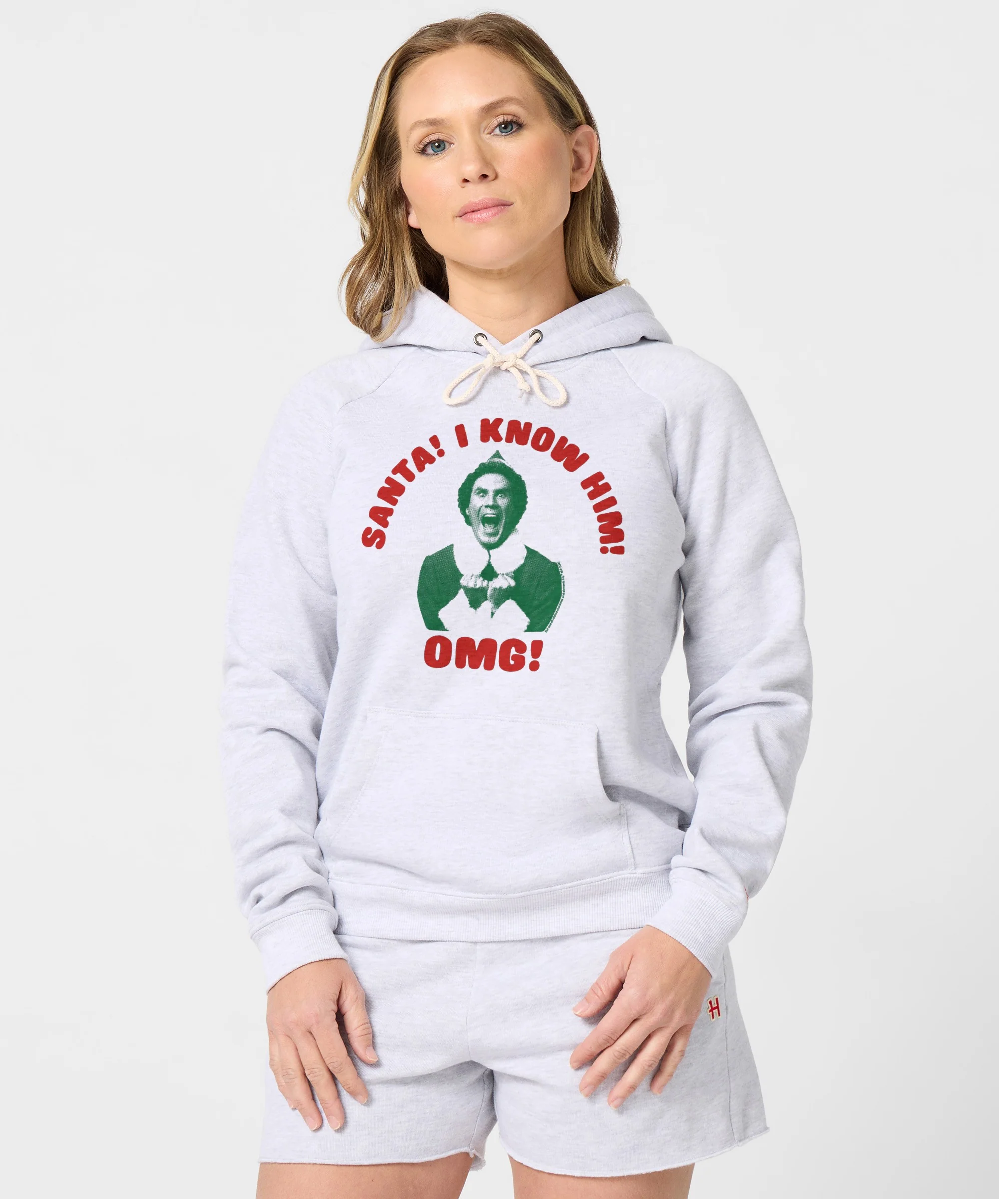Women's Santa! I Know Him! OMG! Hoodie - Image 3