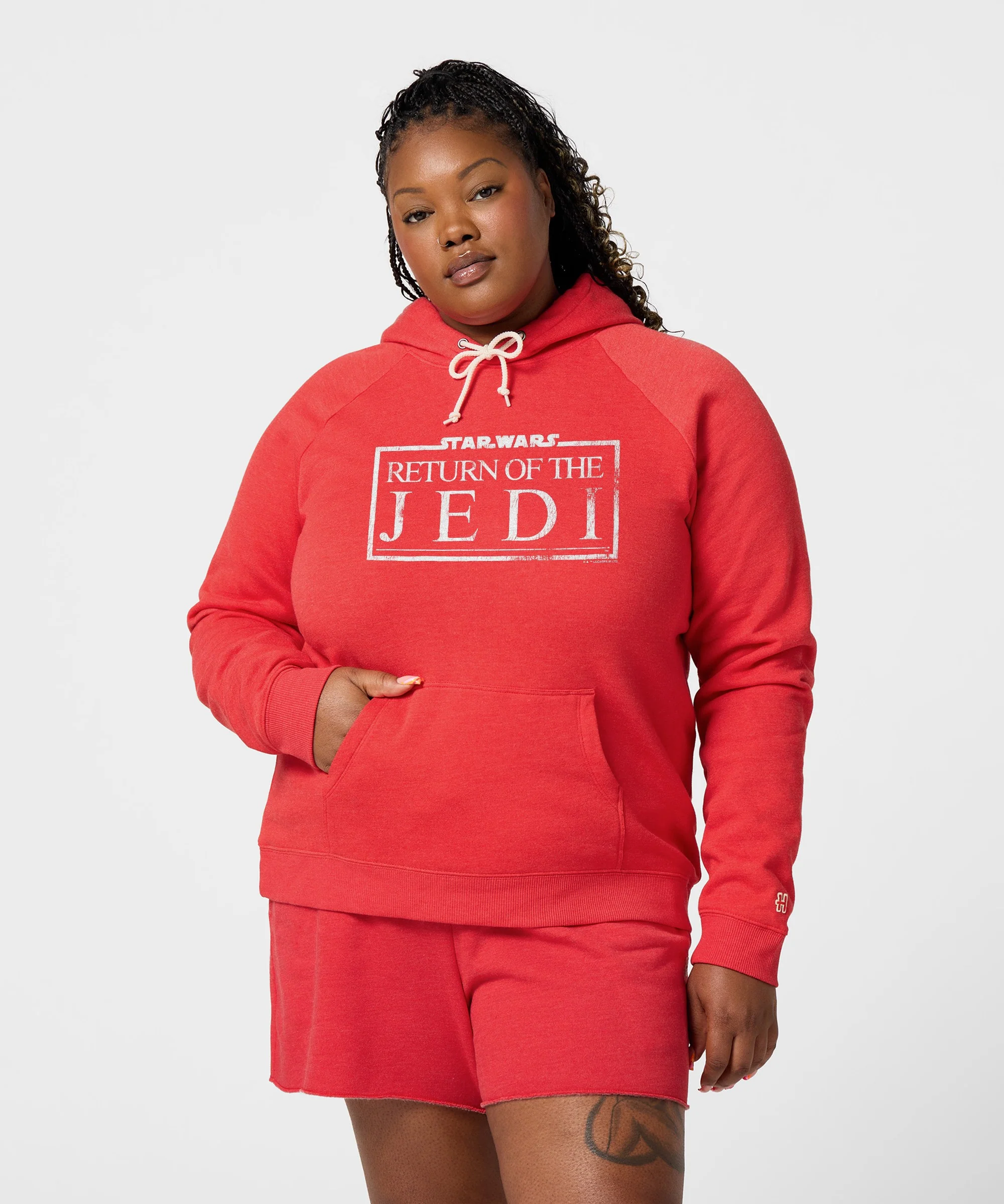 Women's Star Wars Return Of The Jedi Logo Hoodie - Image 3