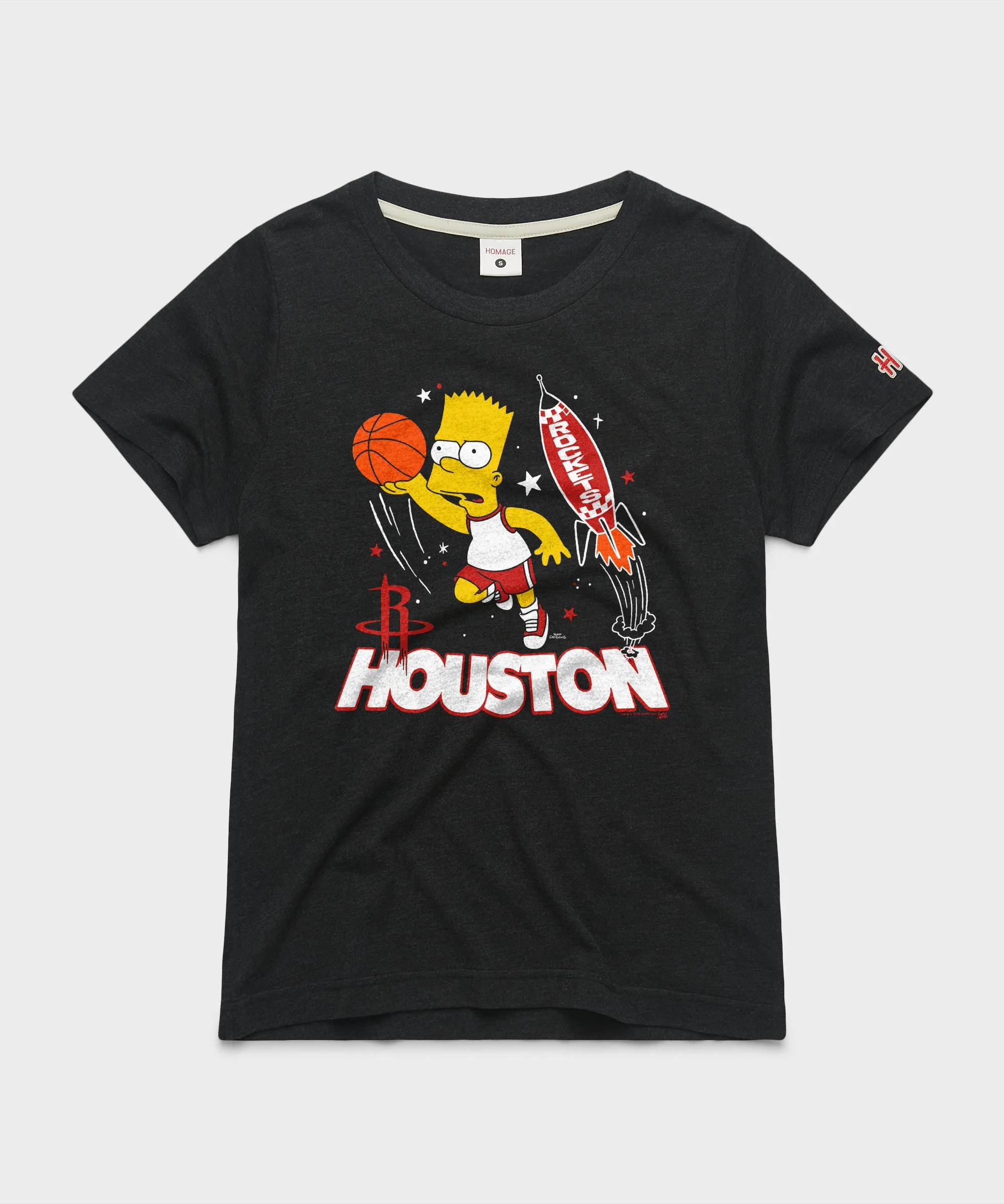 Women's The Simpsons Bart x Houston Rockets