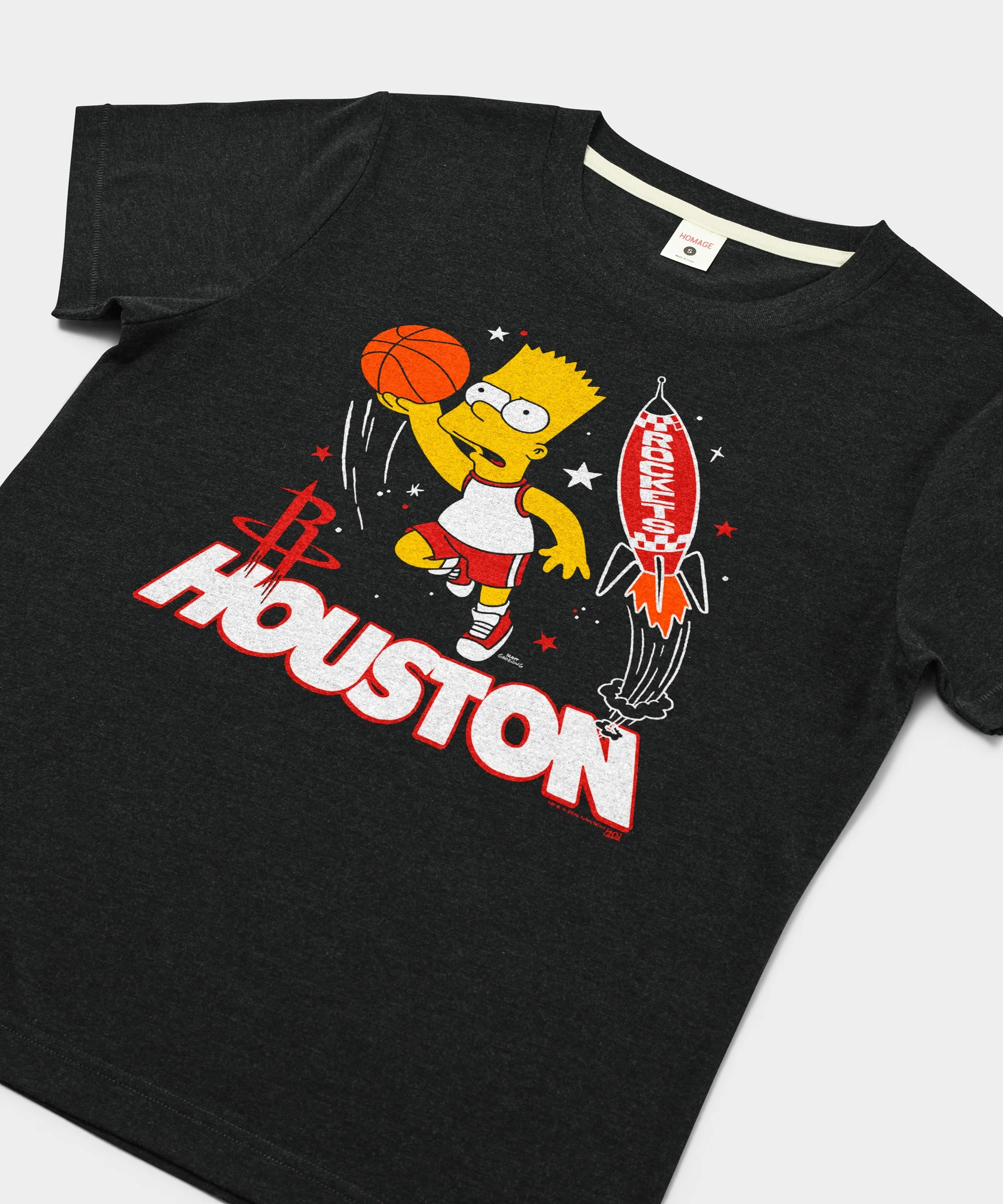 Women's The Simpsons Bart x Houston Rockets - Image 2