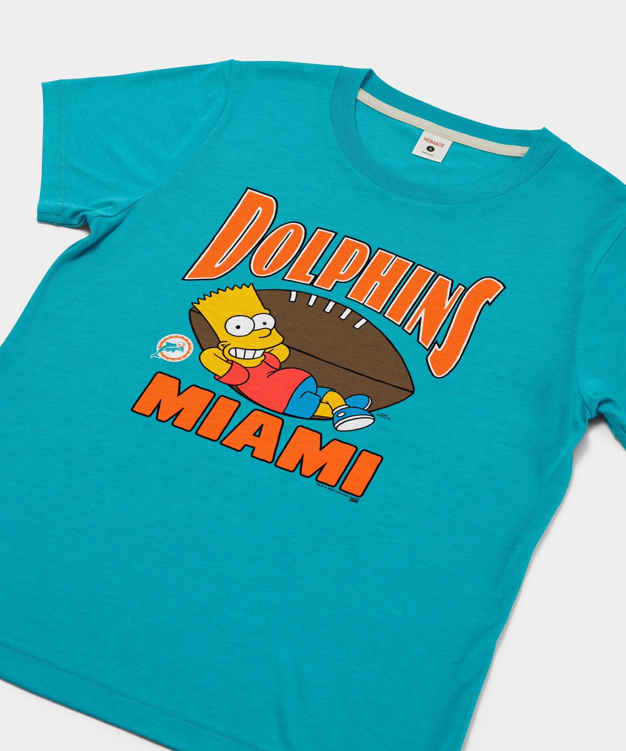 Women's The Simpsons Bart x Miami Dolphins - Image 2
