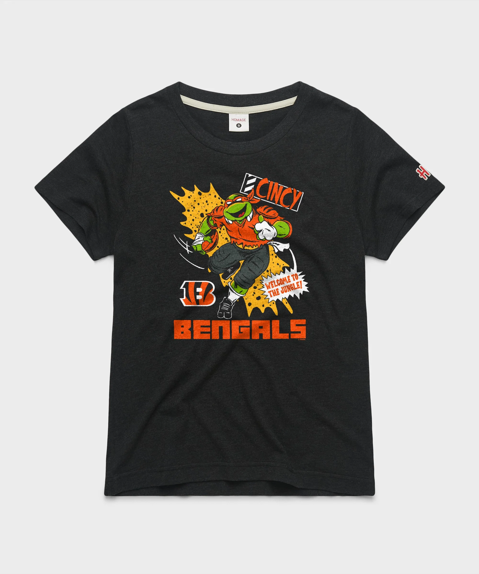 Women's TMNT Michelangelo x Cincinnati Bengals