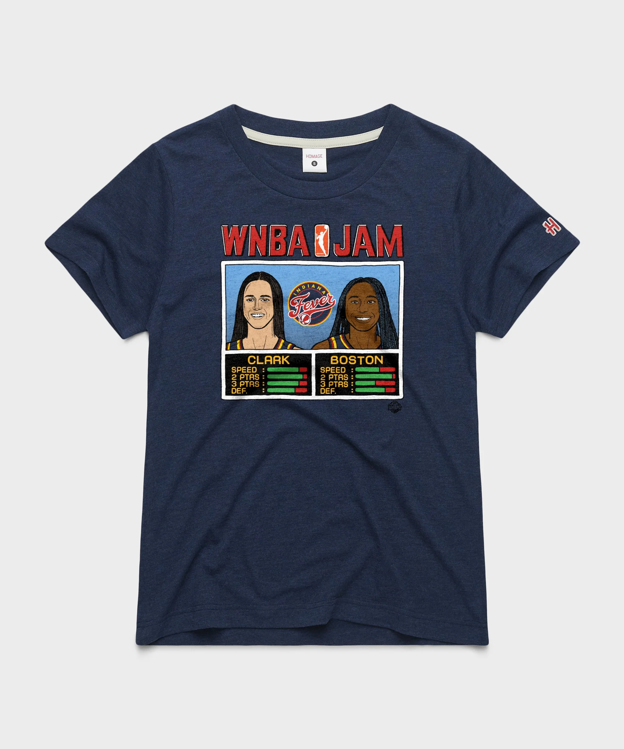 Women's WNBA Jam Fever Clark And Boston