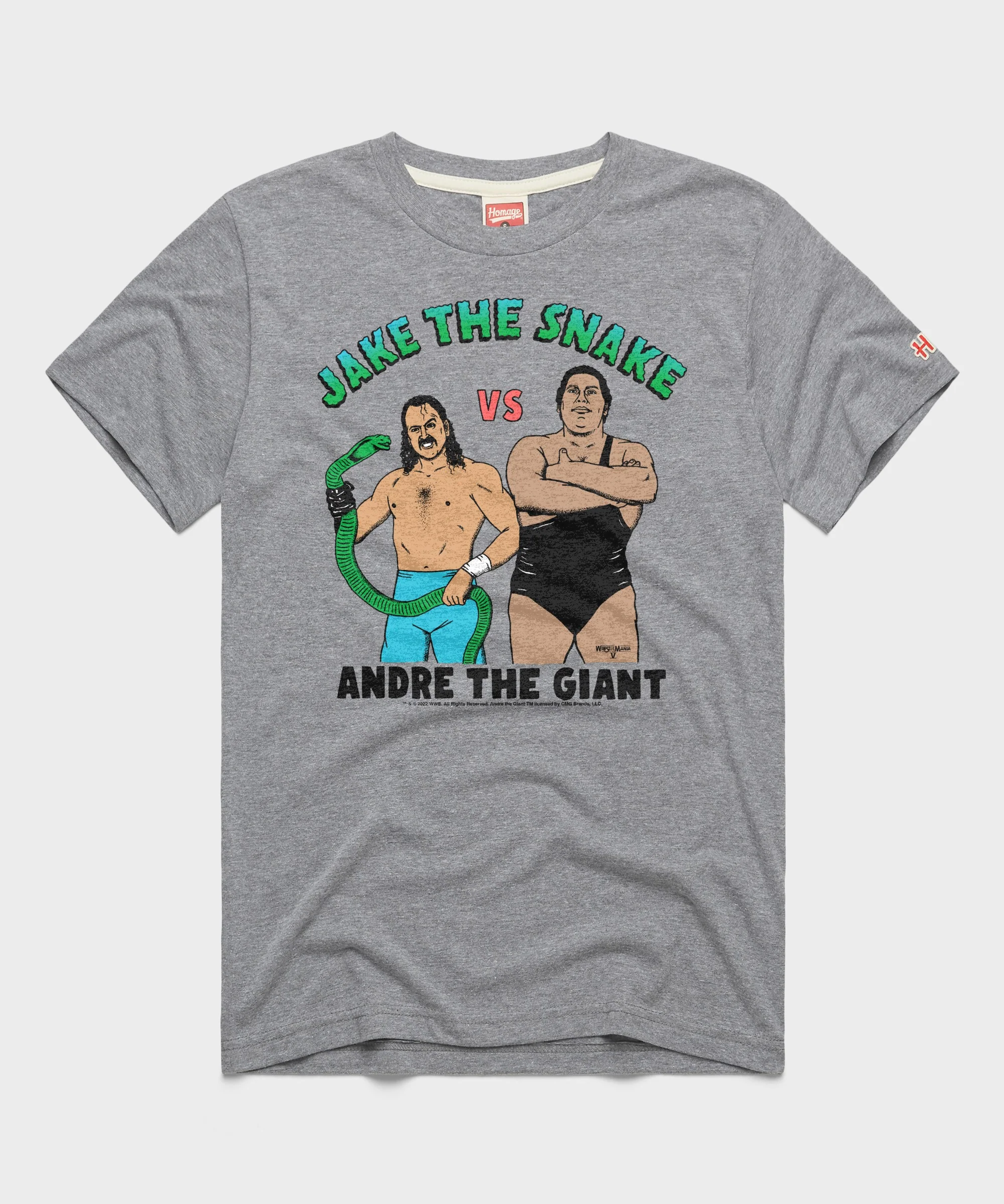 WrestleMania V Jake Vs Andre